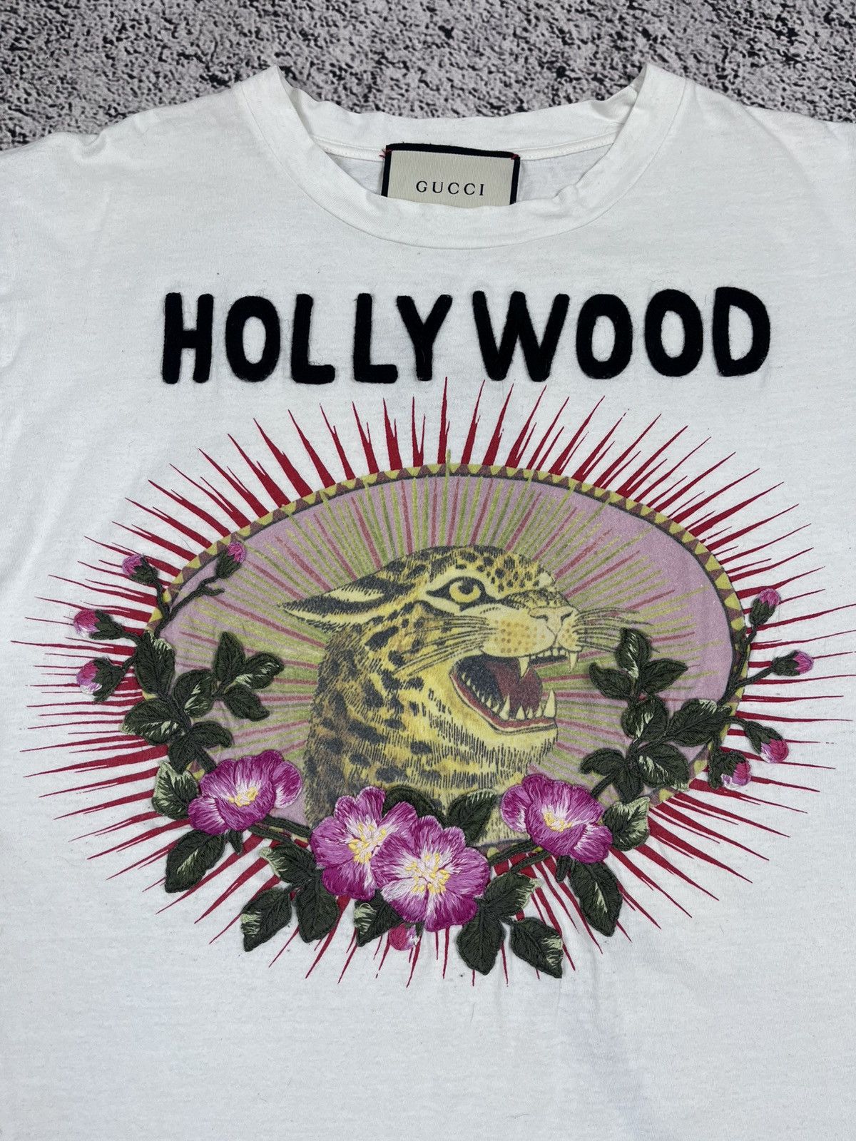 Gucci Gucci Hollywood Leopard Tee Size S Alessandro Michele Size US S / EU 44-46 / 1 - 4 Thumbnail