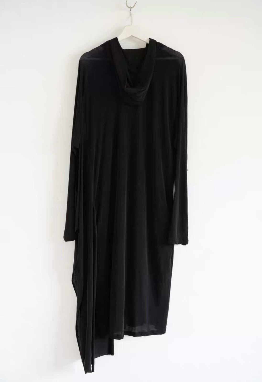 Yohji Yamamoto Yohji Yamamoto 24ss Asymmetric Hooded Long Cardigan K4 Size US L / EU 52-54 / 3 - 2 Thumbnail