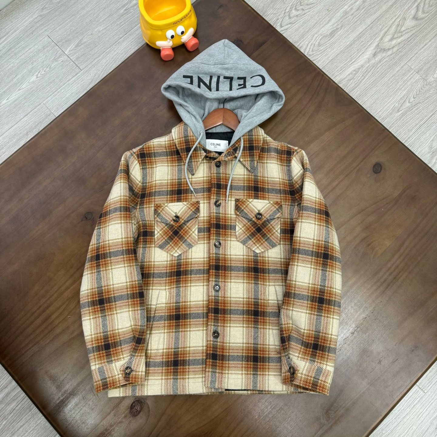 Celine Celine Plaid Light Jacket 43 Men Size US L / EU 52-54 / 3 - 1 Thumbnail