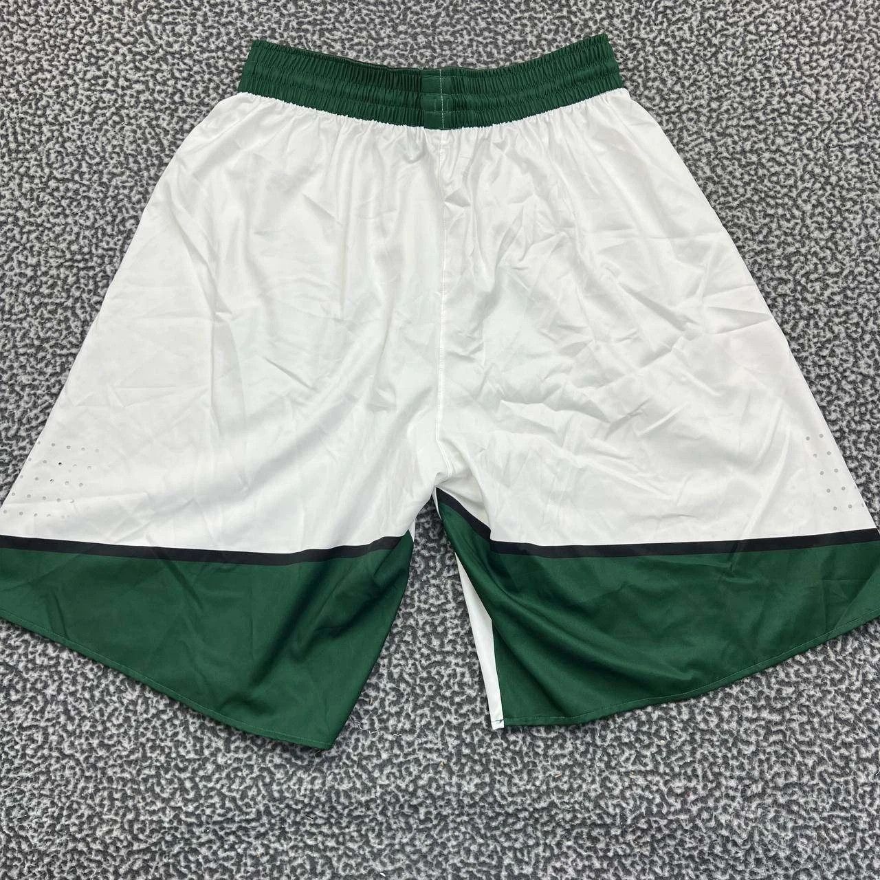 Nike Nike Athletic Shorts Men White Drawstring Outdoor Size 32 XL Size US 32 / EU 48 - 2 Thumbnail