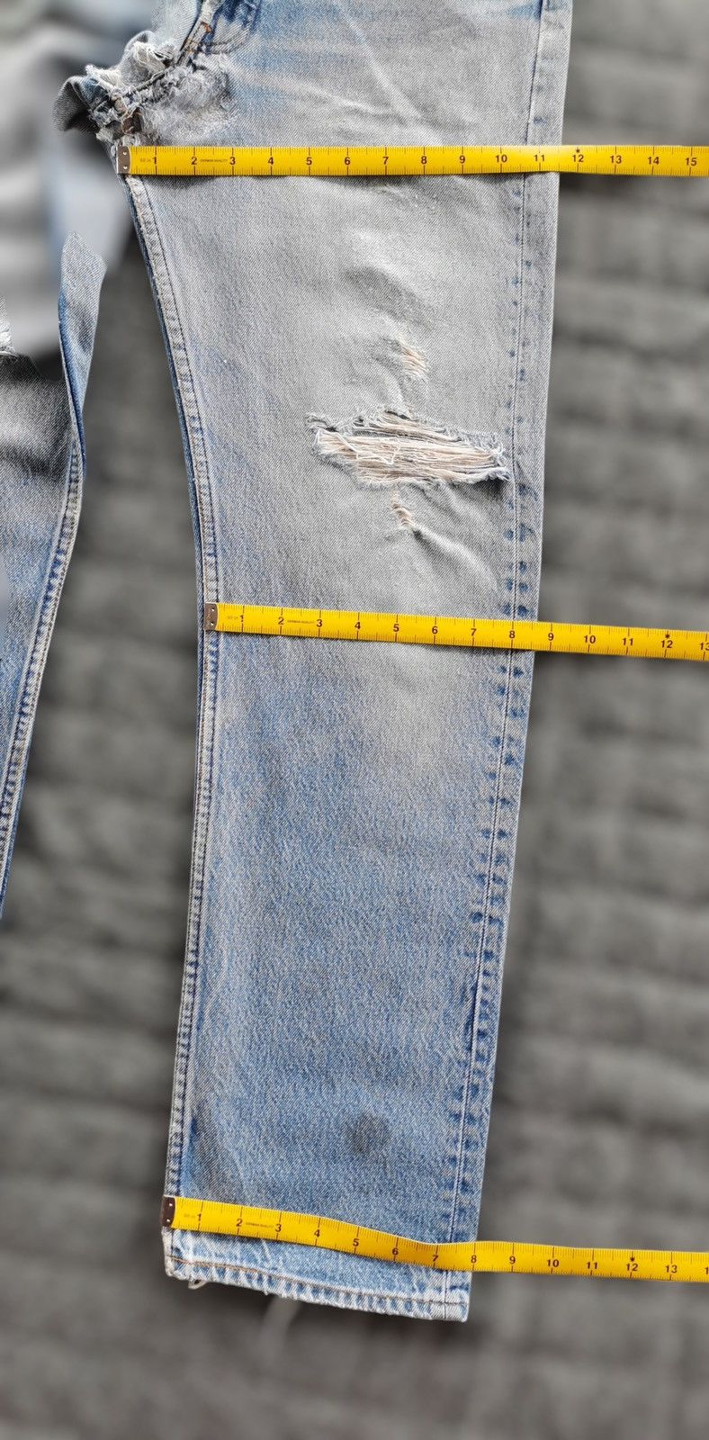 Levi's 80s Levis Vintage Crazy Nice Distressed Size US 32 / EU 48 - 16 Thumbnail