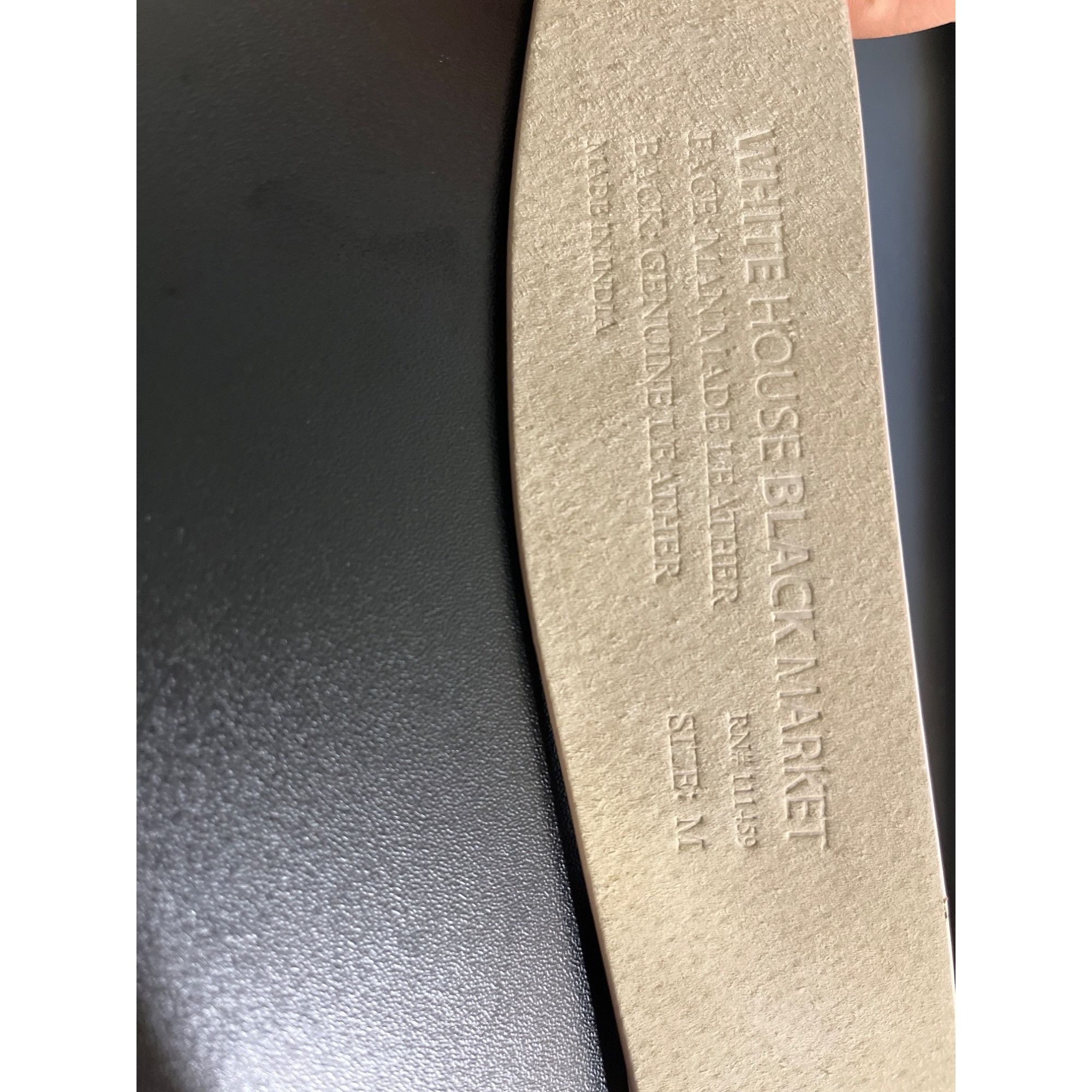 White House Black Market White House Black Market SKU 7514 Womens Baby pink Leather B Size ONE SIZE - 9 Thumbnail