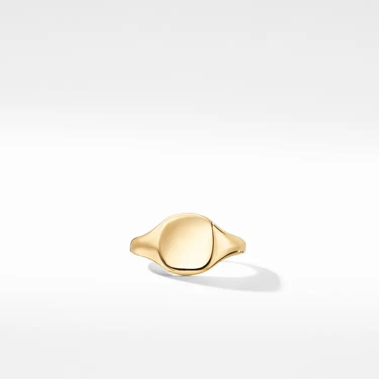 David Yurman o1s1wg111025 R12243 /Size 9 / Dy Pinky Ring in Golden Size ONE SIZE - 3 Thumbnail