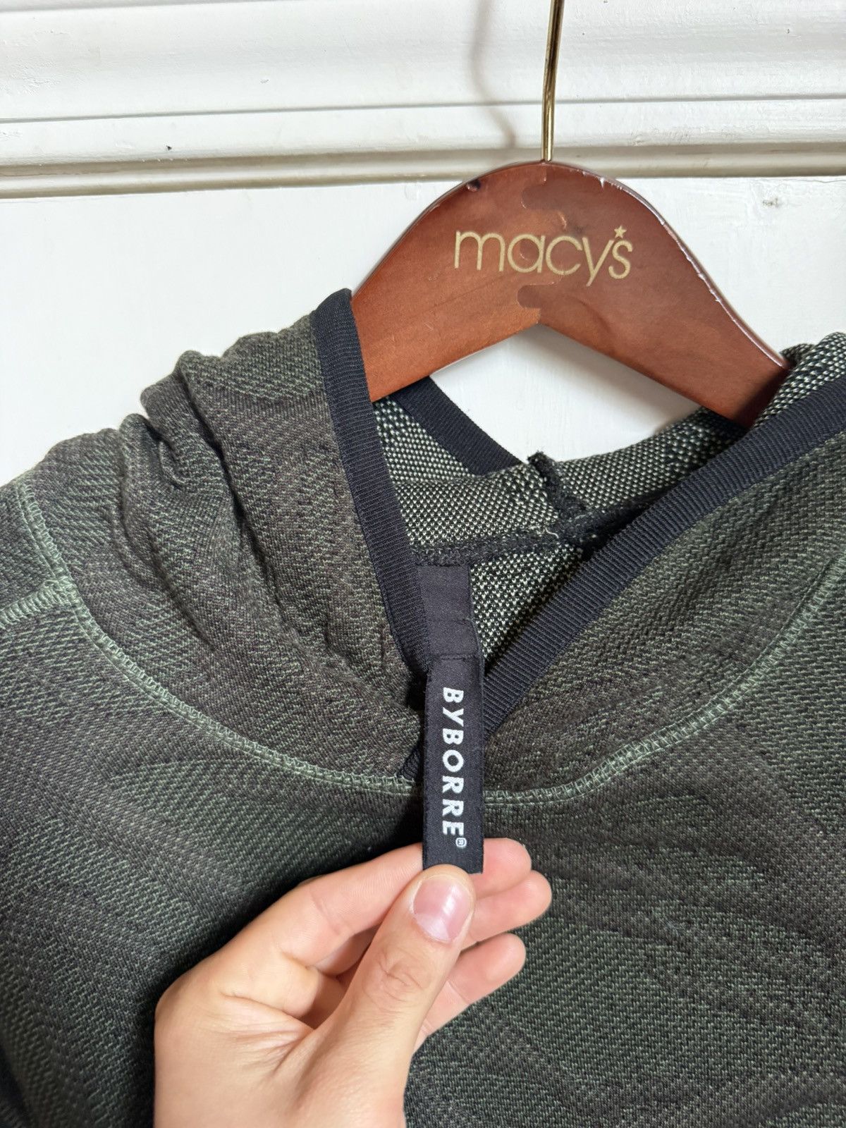 Byborre Byborre Loose Hoodie (Wet Moss) Size US M / EU 48-50 / 2 - 2 Thumbnail