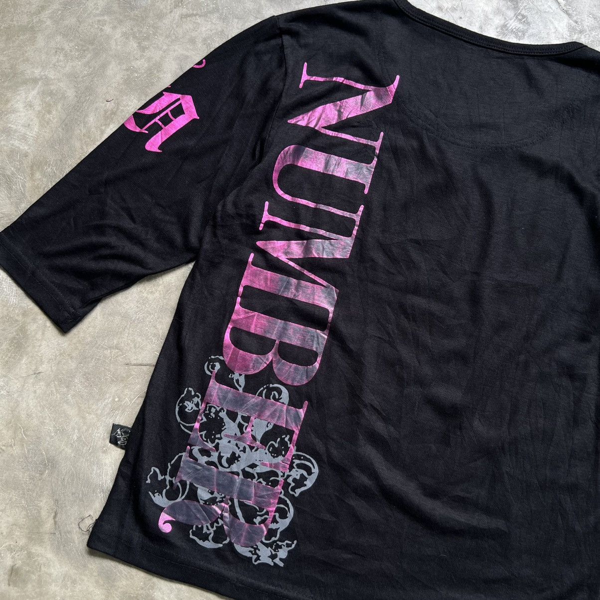 Hysteric Glamour 2000’s Slash Number Vkei Style Poem Raglan Shirt Size US M / EU 48-50 / 2 - 4 Thumbnail