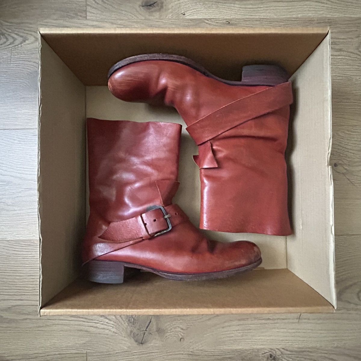 Ma+ MAURIZIO AMADEI ENGINEER BOOTS Size US 7 / IT 37 - 2 Thumbnail