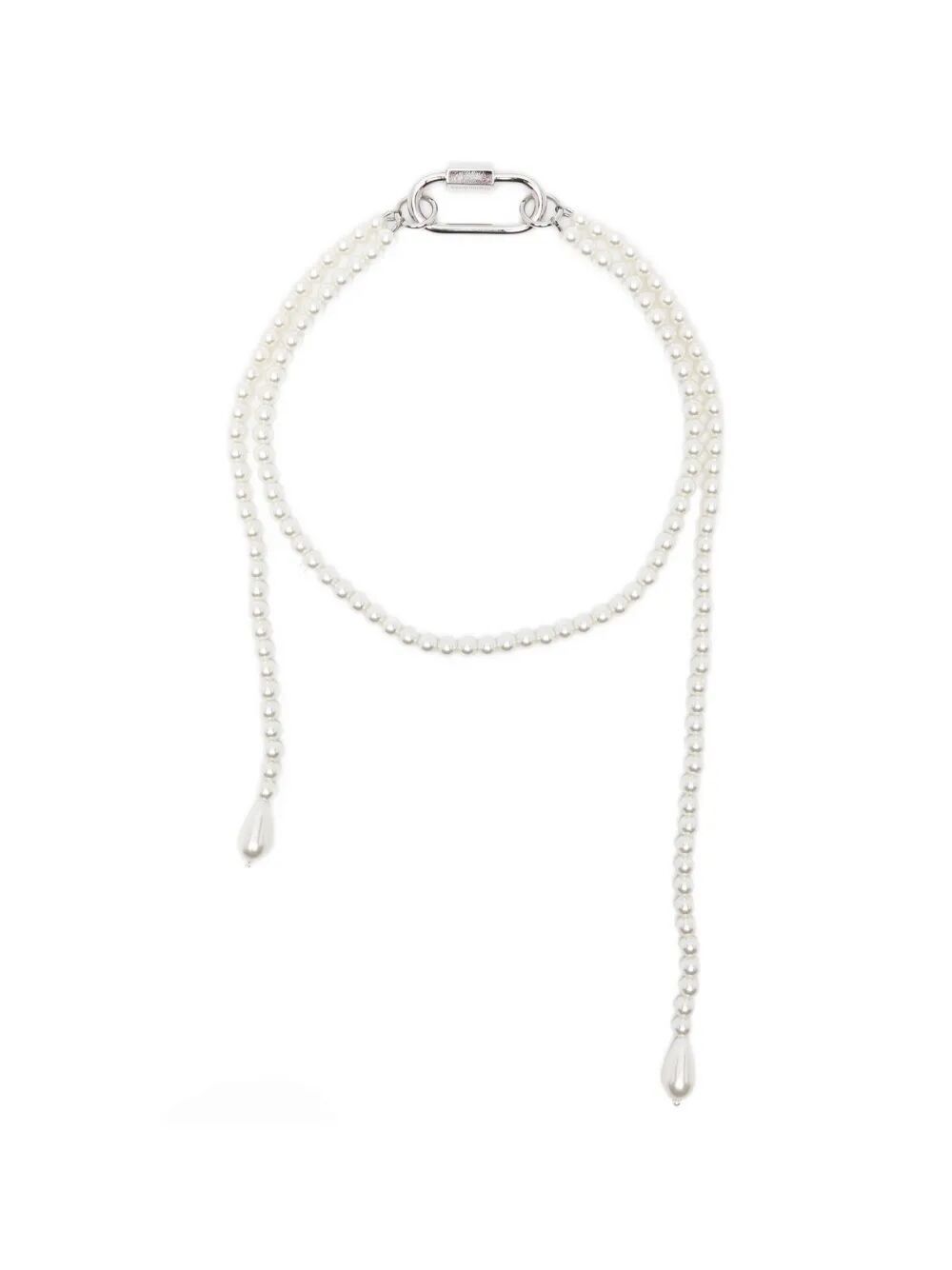 Simone Rocha "FRAGMENT PEARL CARABINER" NECKLACE Size ONE SIZE - 1 Thumbnail