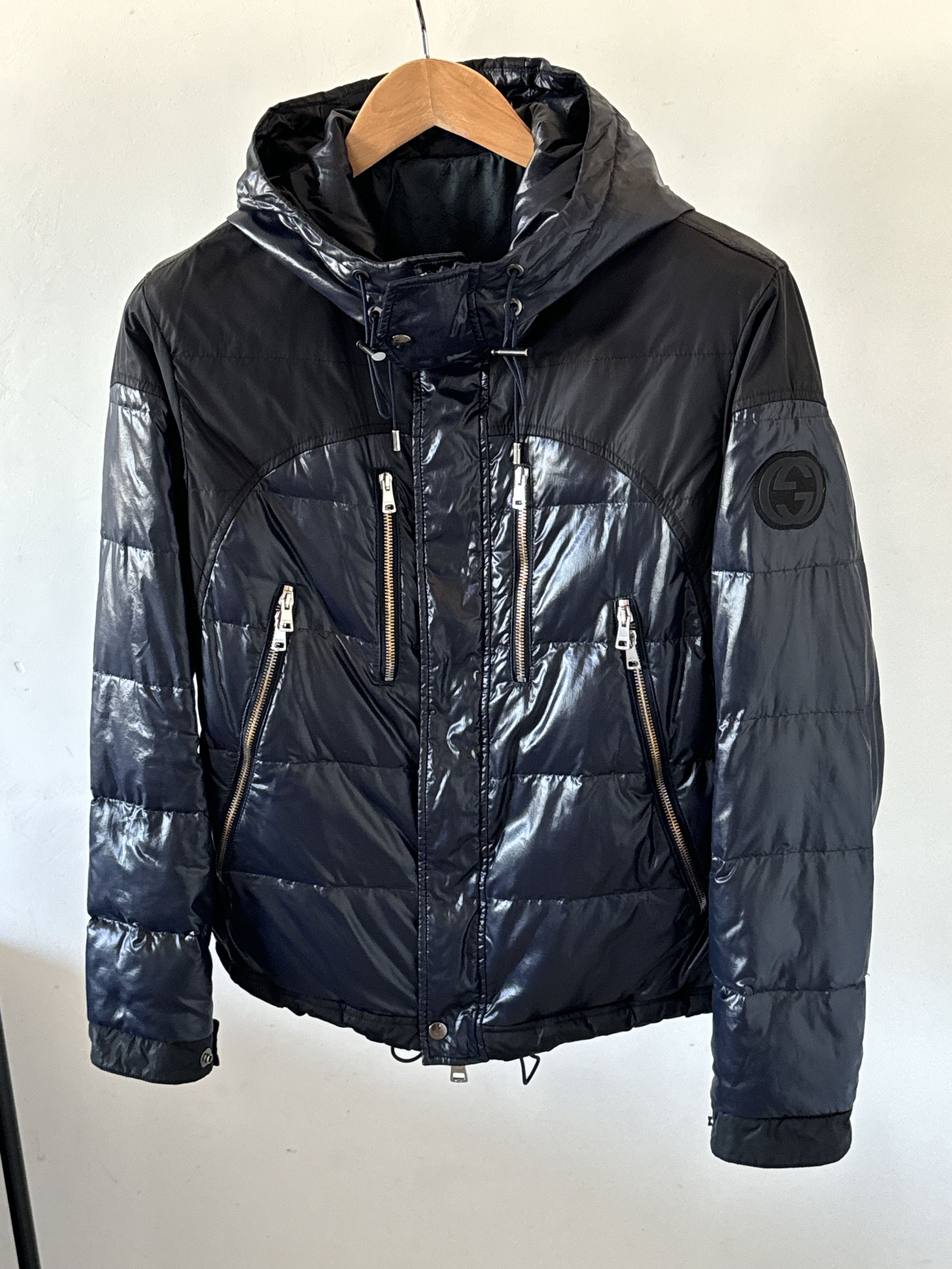 Gucci Gucci GG supreme monogram puffer hooded jacket Size US S / EU 44-46 / 1 - 1 Thumbnail