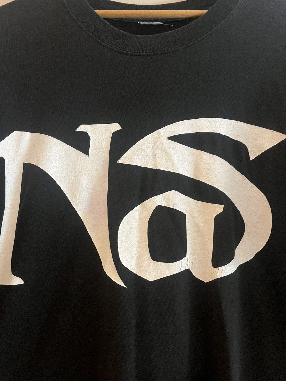 Rap Tees × Rare × Vintage vintage 2002 Nas Stillmatic tour tee 