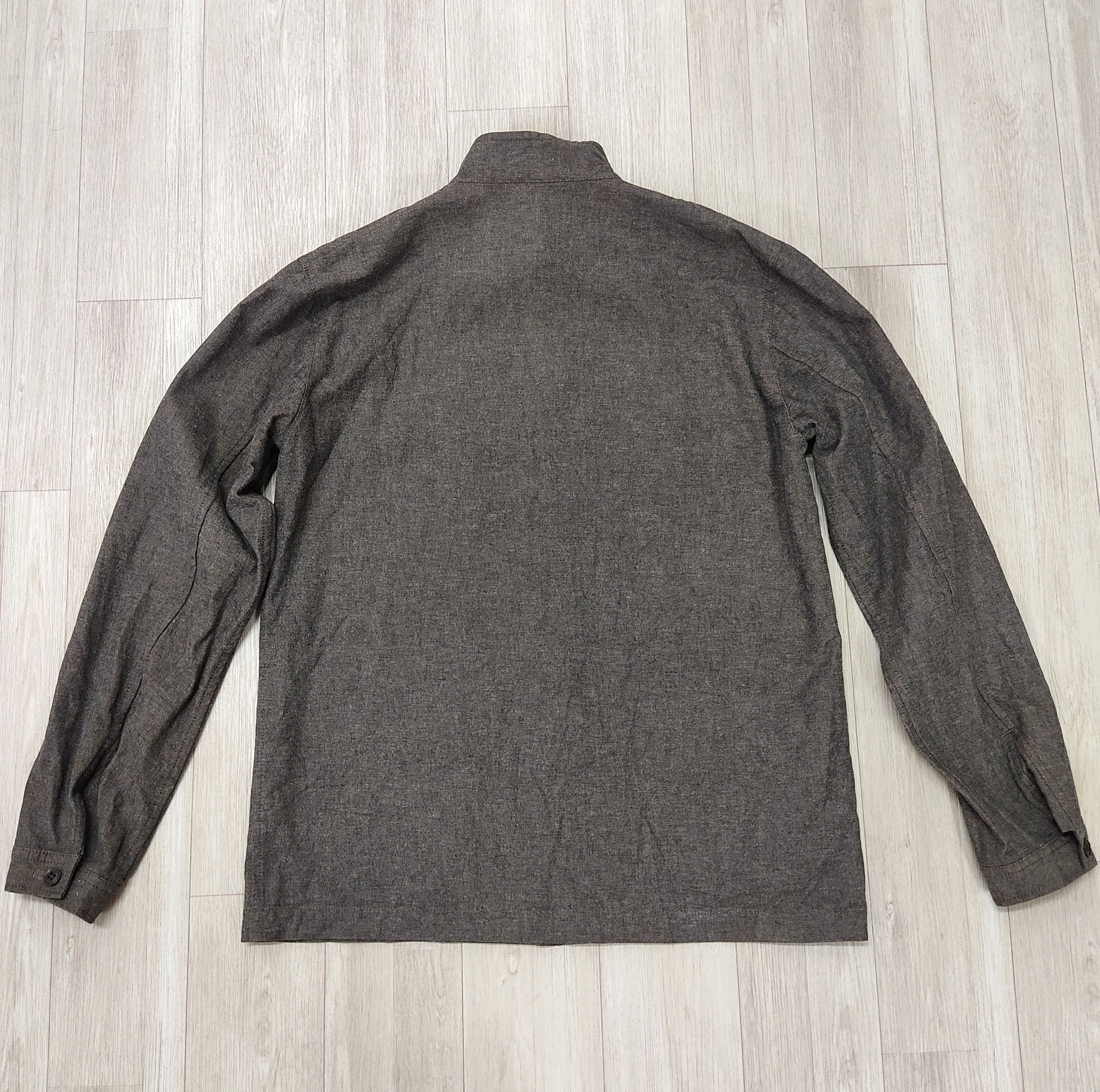 TÊTE HOMME Casual Cotton Zipper Jacket