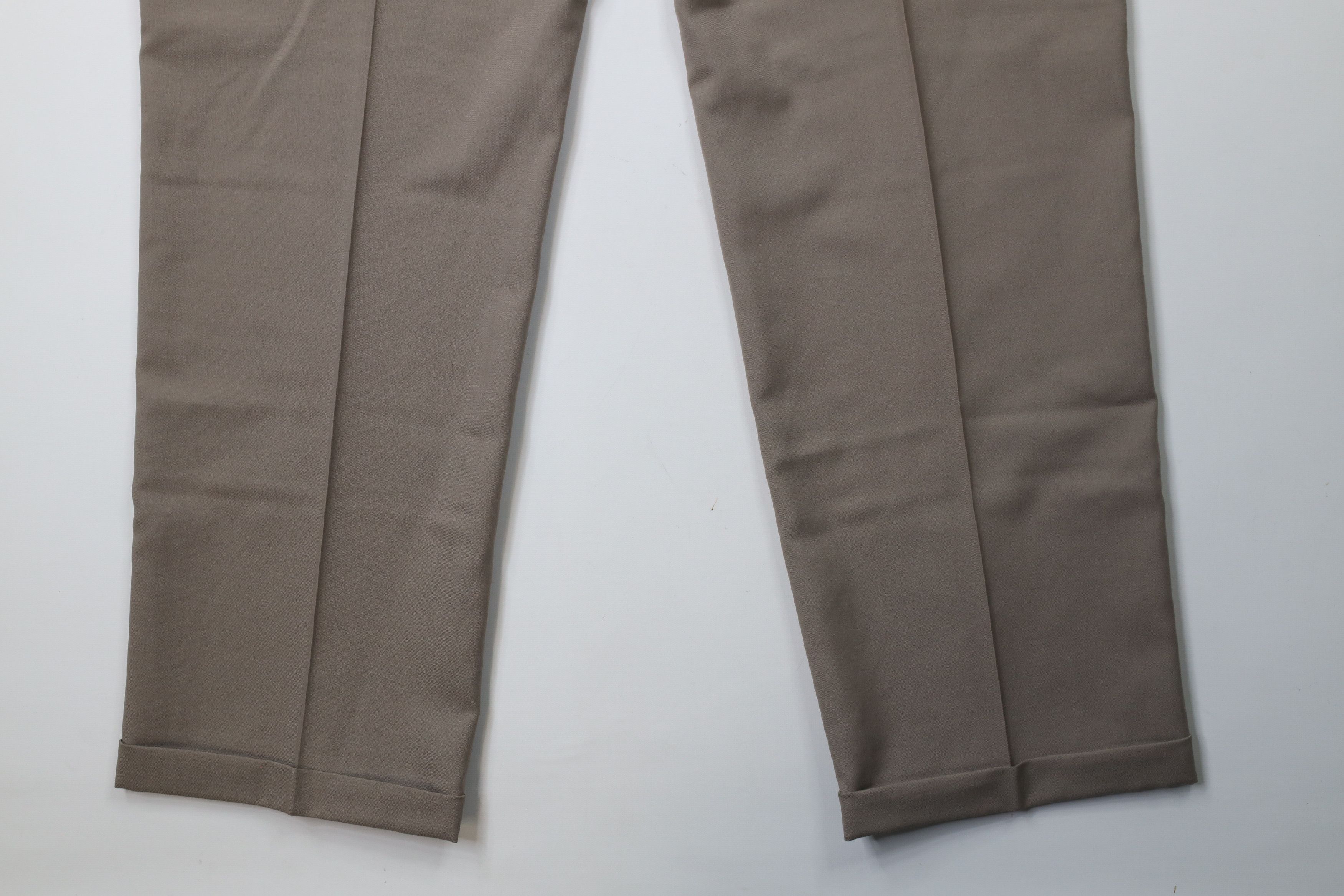 Lands' End × Vintage Vintage 90s Lands End Cuffed Wide Leg Chino Pants USA Size US 42 / EU 58 - 11 Thumbnail