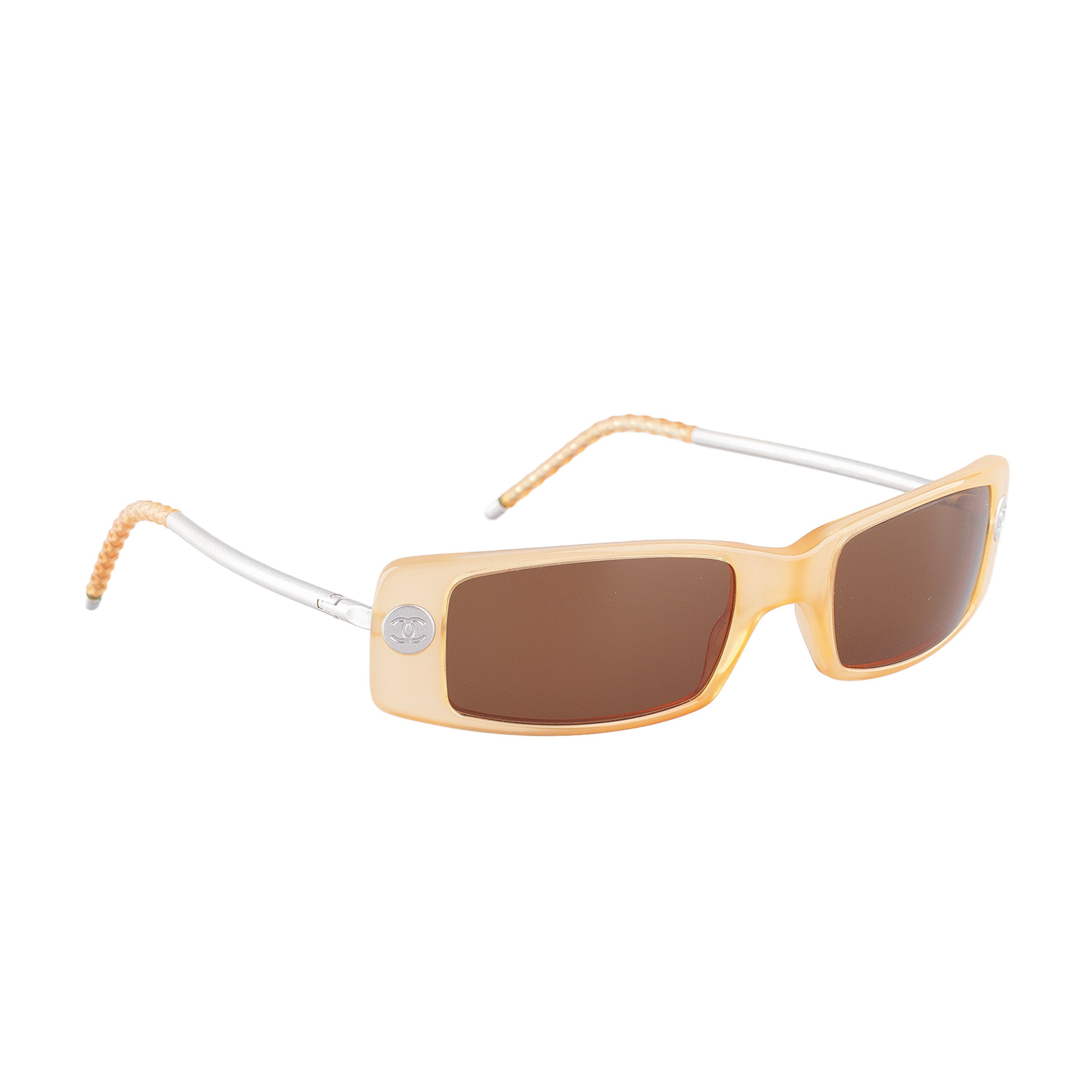 Chanel Chanel 5036 c. 640/13 Light Brown Vintage Sunglasses Size ONE SIZE - 1 Thumbnail