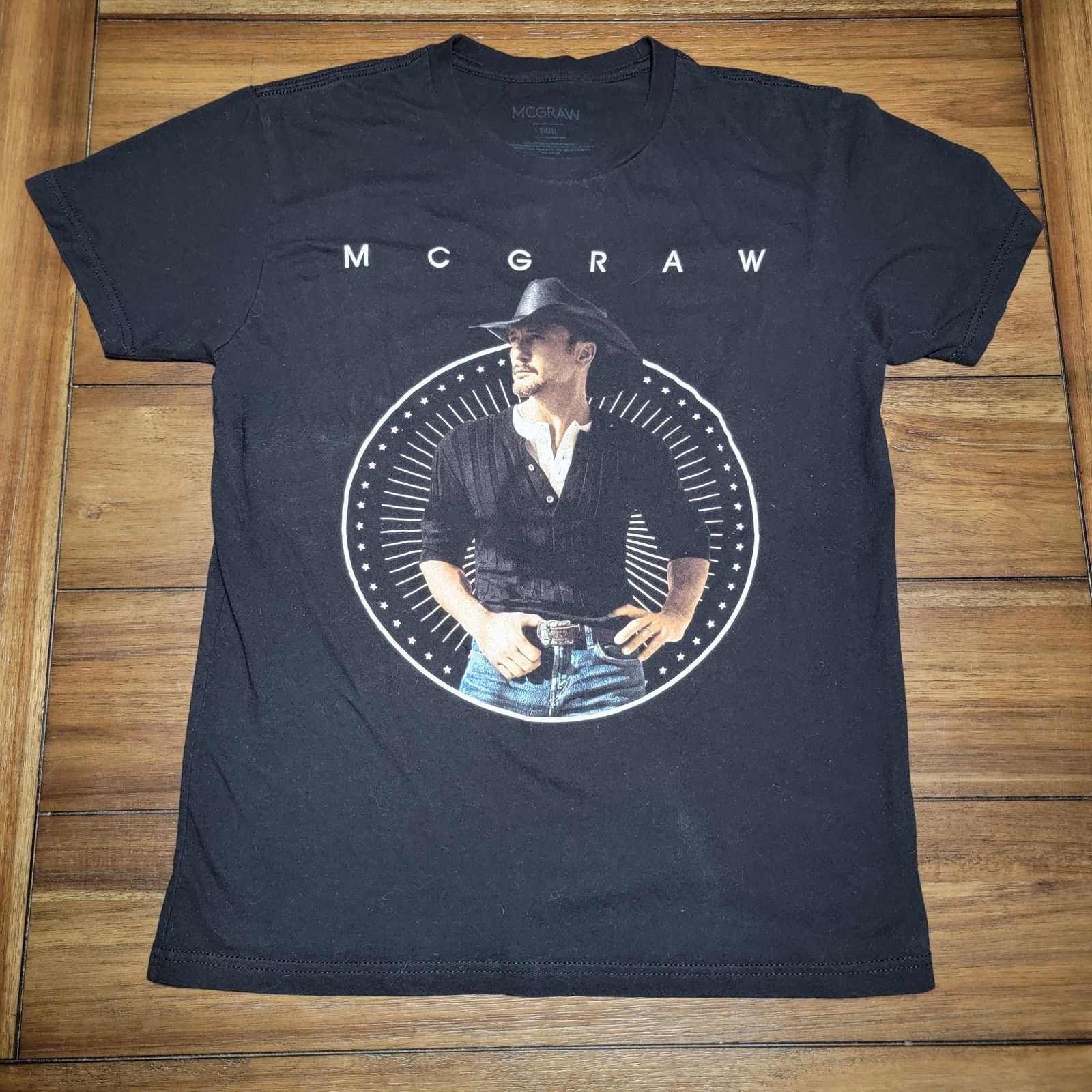 Other McGraw Black Unisex Tee "Tour 2019" - Size Small Size S / US 4 / IT 40 - 1 Thumbnail