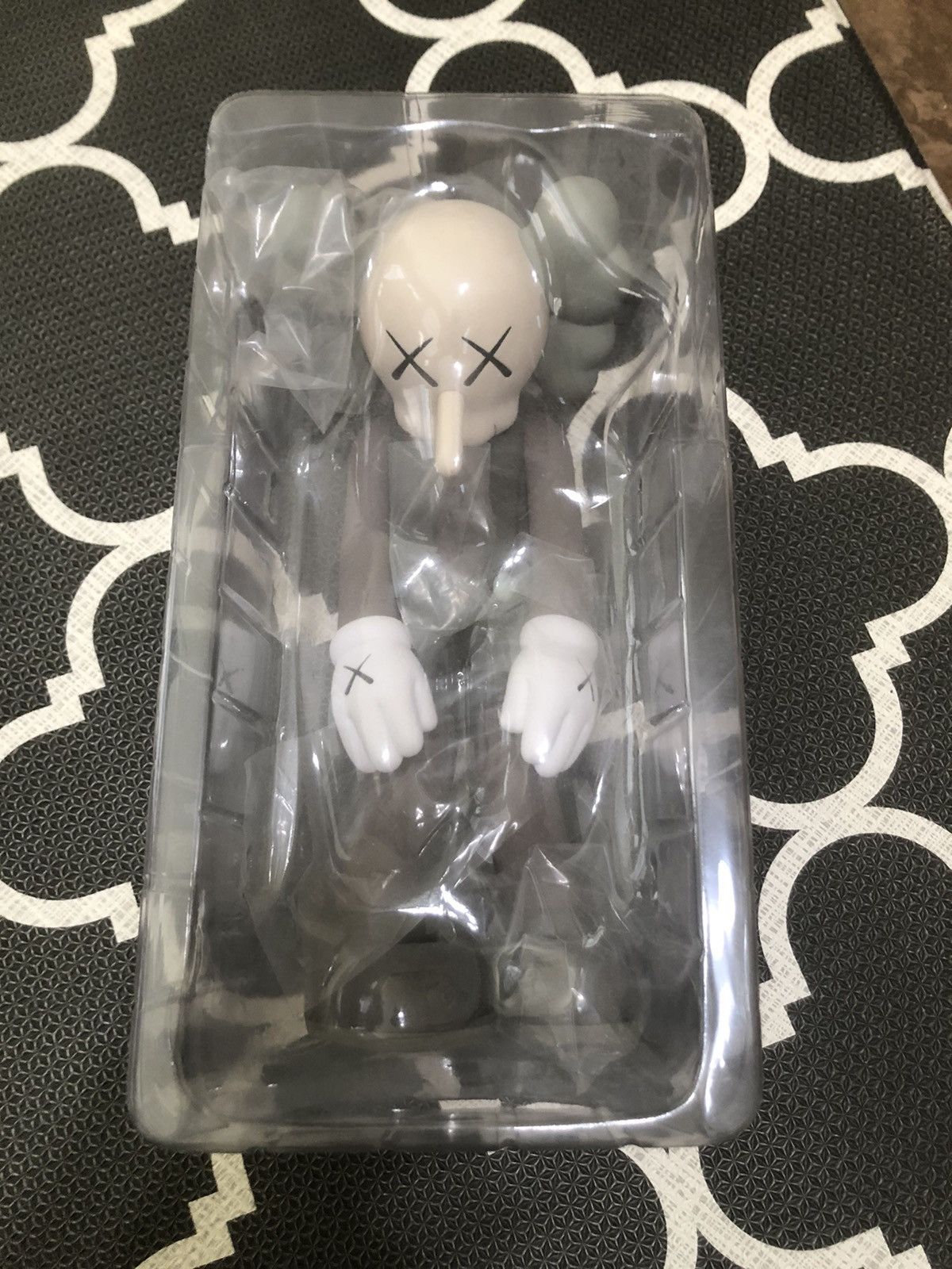 image of Kaws Small Lie Companion Vinyl Figure in Brown, Men's