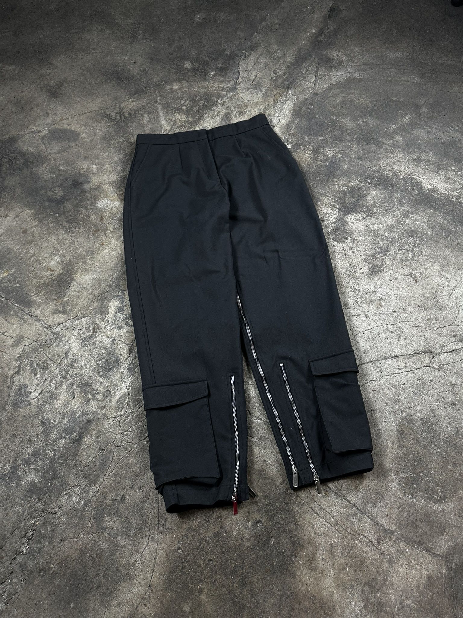 Other Meimeij Luxury Avant Garde Cargo Multipocket Zip Pants Size 27" / US 4 / IT 40 - 1 Thumbnail