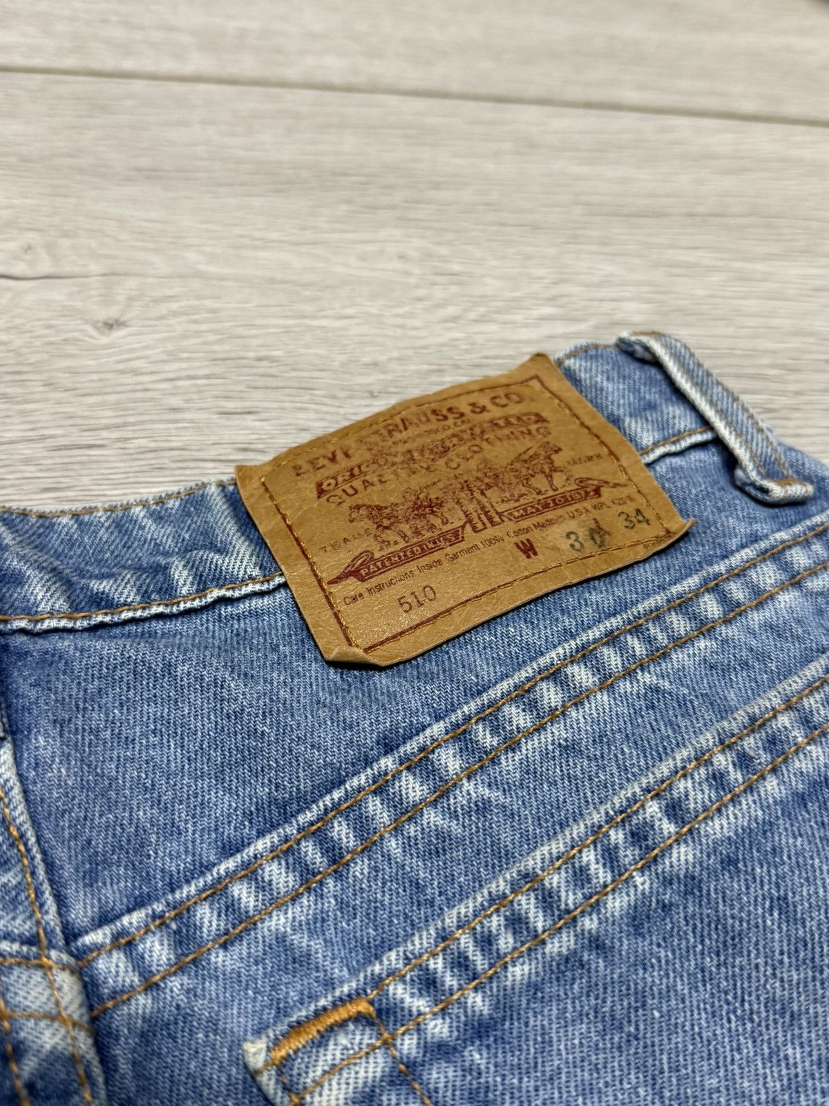 Levi's Levis made in USA vintage denim pants jeans 510 Size US 30 / EU 46 - 7 Thumbnail