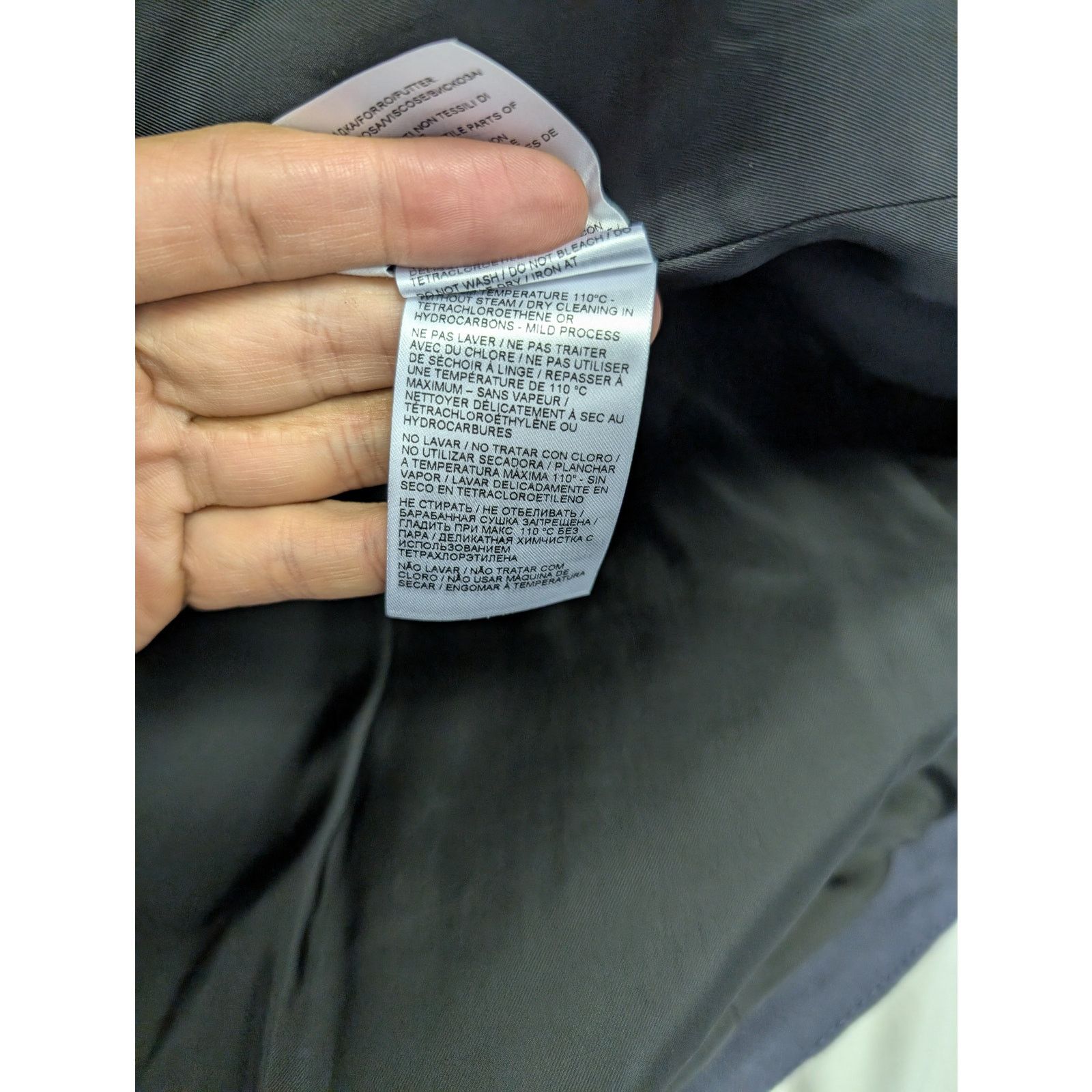 Bottega Veneta o1rshd1 Splittable Cotton Twill Coat in Abyss Blue Size US S / EU 44-46 / 1 - 16 Thumbnail
