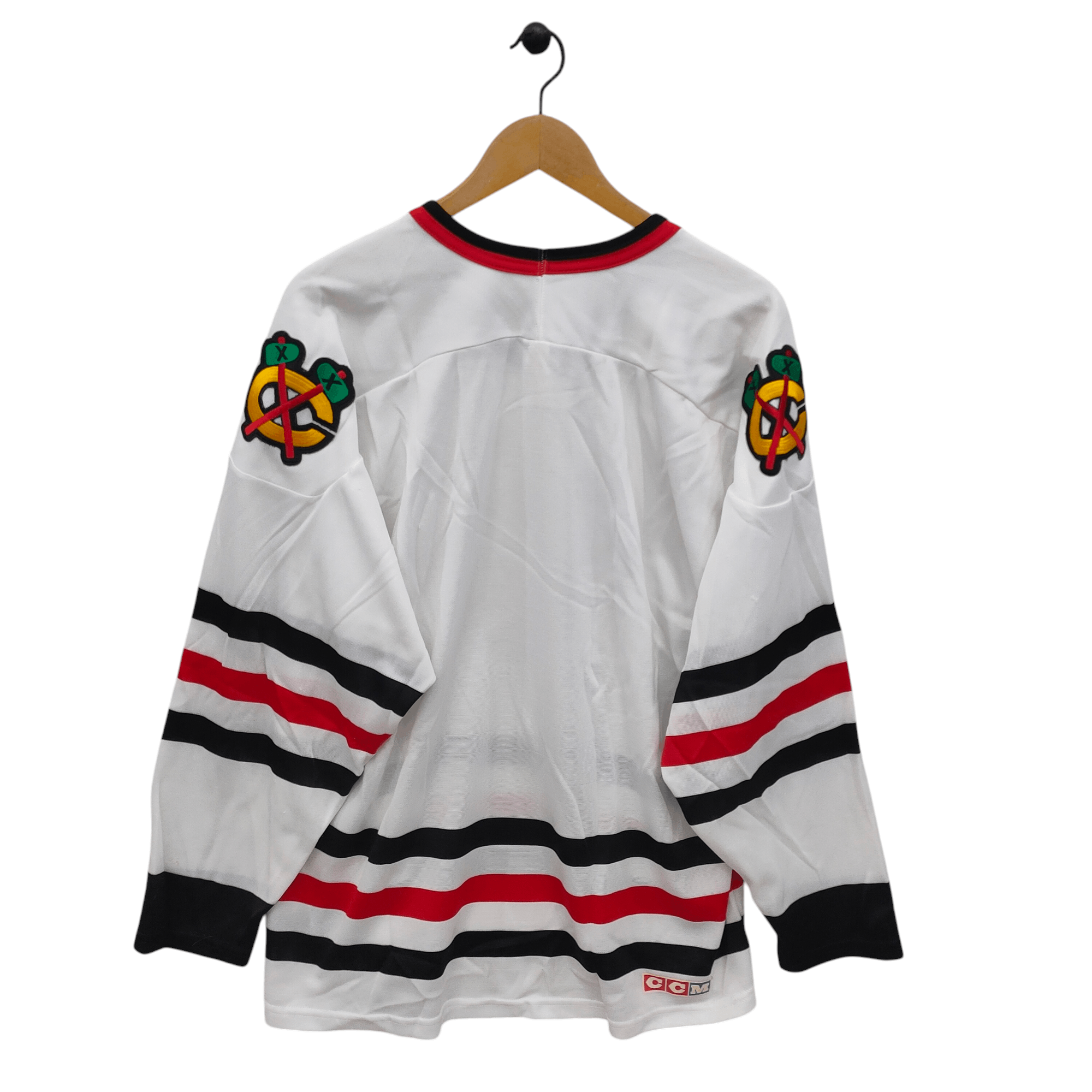 Ccm × NHL × Vintage Chicago Blackhawks Jersey X-Large Vintage CCM NHL Size US XL / EU 56 / 4 - 2 Thumbnail