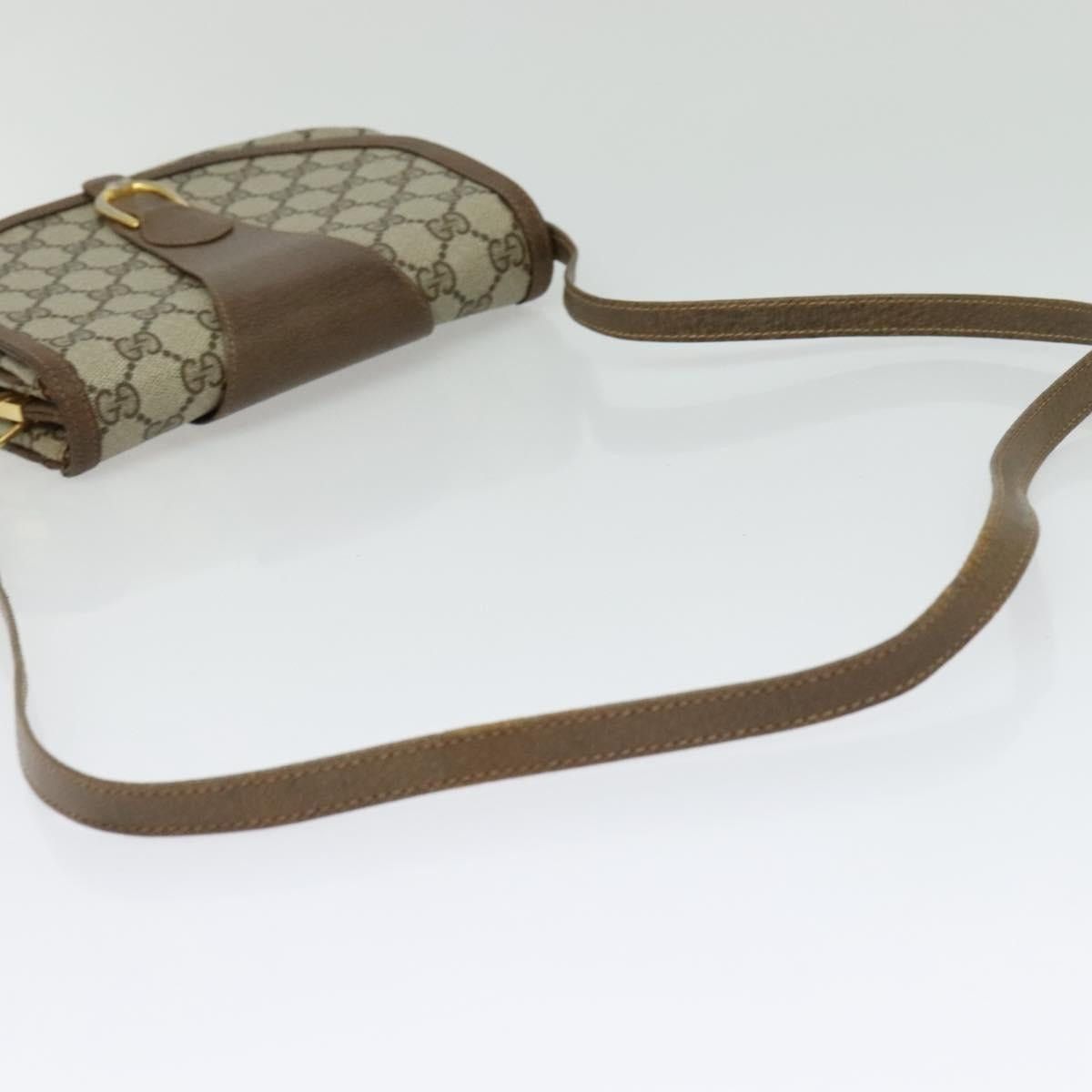 Gucci GUCCI GG Supreme Shoulder Bag Pvc Beige Gold Size ONE SIZE - 7 Thumbnail