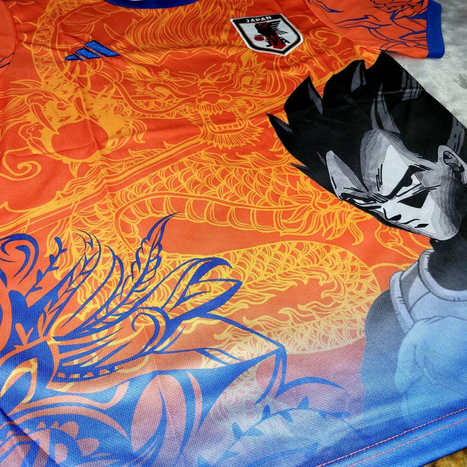 Other Japan Soccer Jersey Anime Saiyan Prince Edition Size US L / EU 52-54 / 3 - 5 Thumbnail