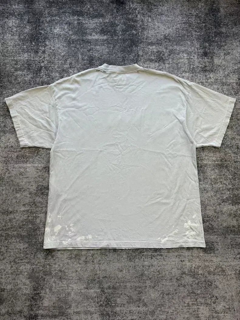 Balenciaga Balenciaga Flame Letter Logo Splatter Effect Rock Short Sl Size US L / EU 52-54 / 3 - 2 Thumbnail