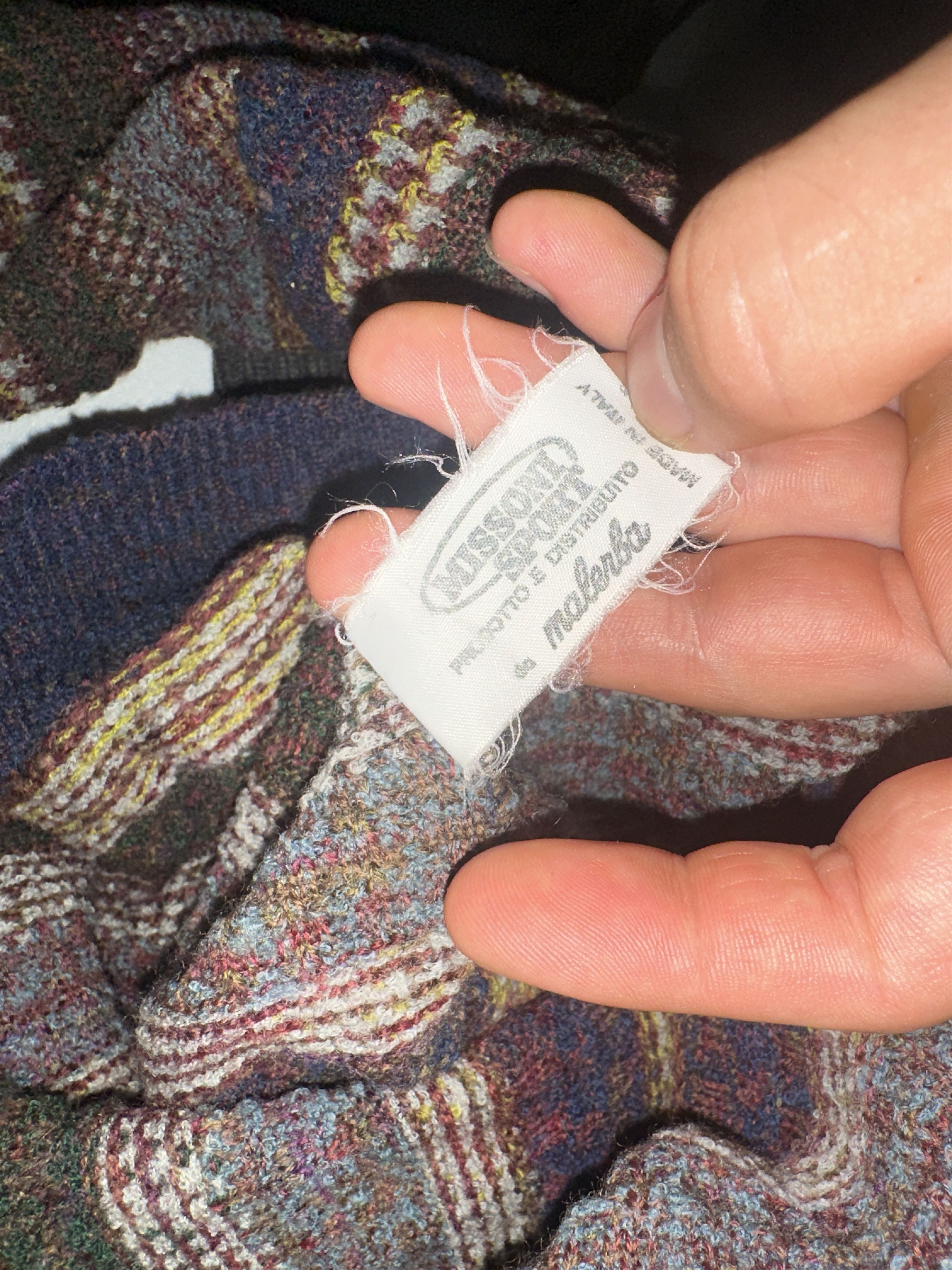 Missoni Missoni Sport 3D Knit Striped Pullover Cosby Sweater Size L Size US L / EU 52-54 / 3 - 13 Thumbnail