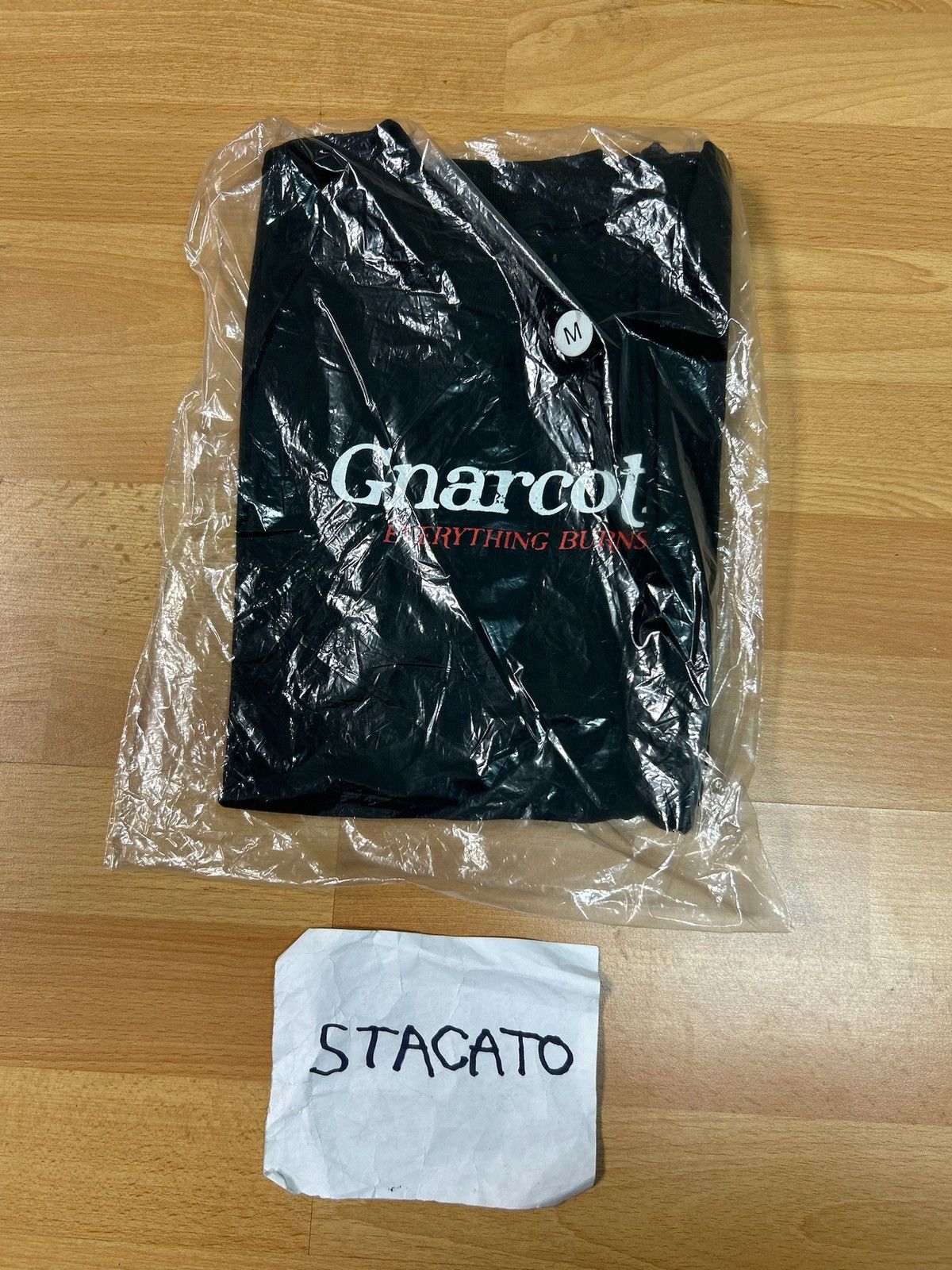 Gnarcotic × Rap Tees Gnarcotic Lil Gnar Everything Burns Tee Black Size US M / EU 48-50 / 2 - 3 Thumbnail