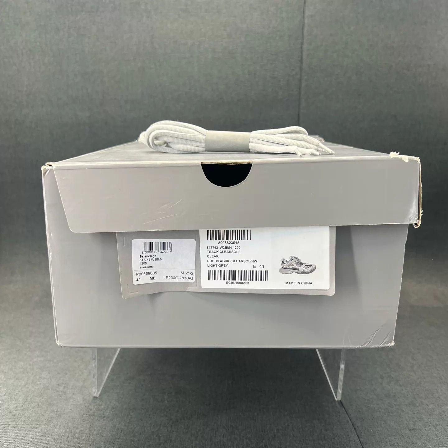 Balenciaga Balenciaga Track Gray 41 GC Box & Accs Size US 8 / EU 41 - 9 Thumbnail