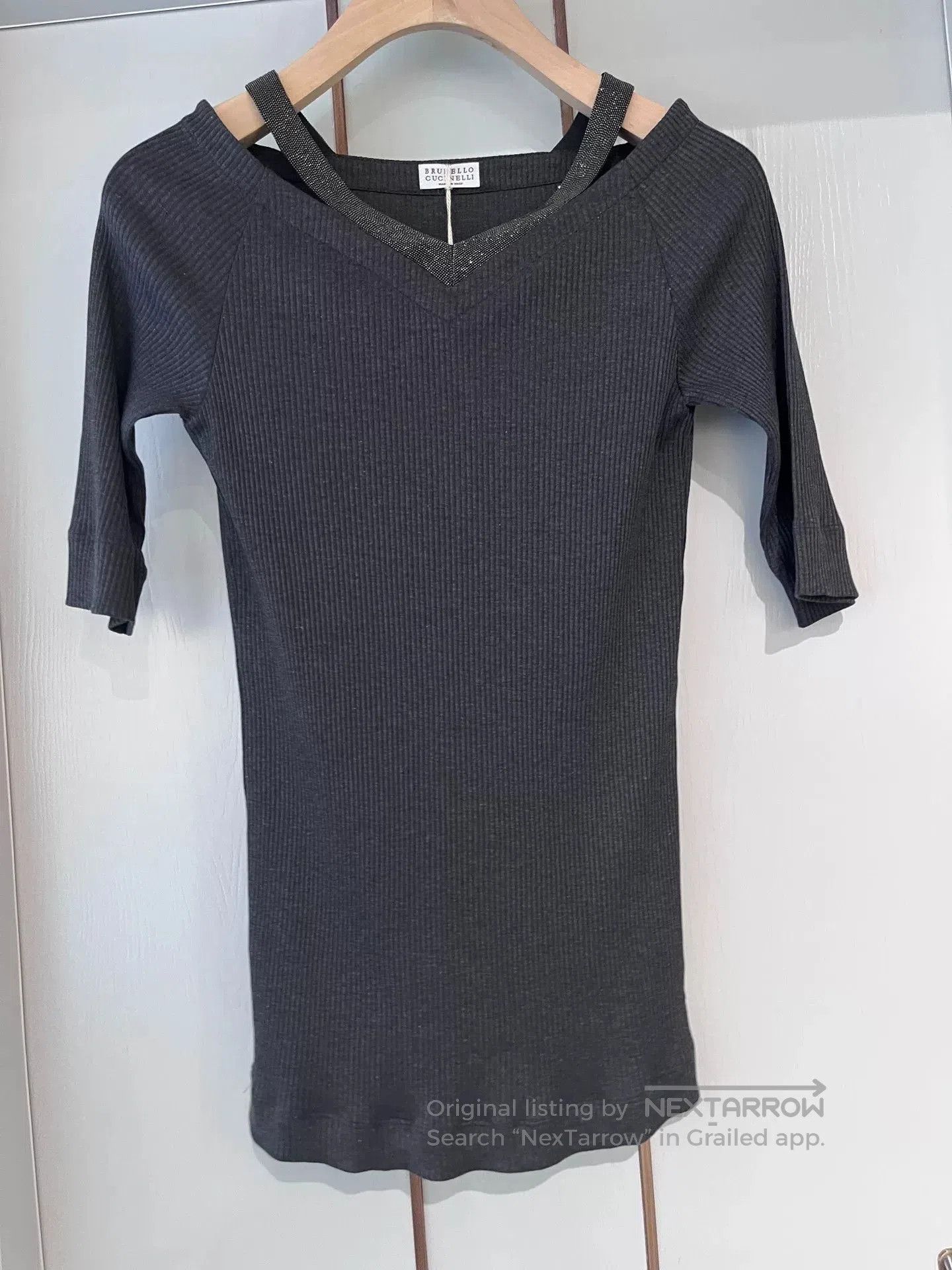 Brunello Cucinelli Brunello Cucinelli Gray V. Size US S / EU 44-46 / 1 - 1 Thumbnail