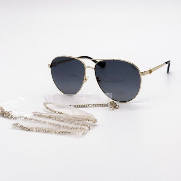 NEW GUCCI SUNGLASSES GG1088S 001 GOLD UNISEX EYEWEAR GUCCI