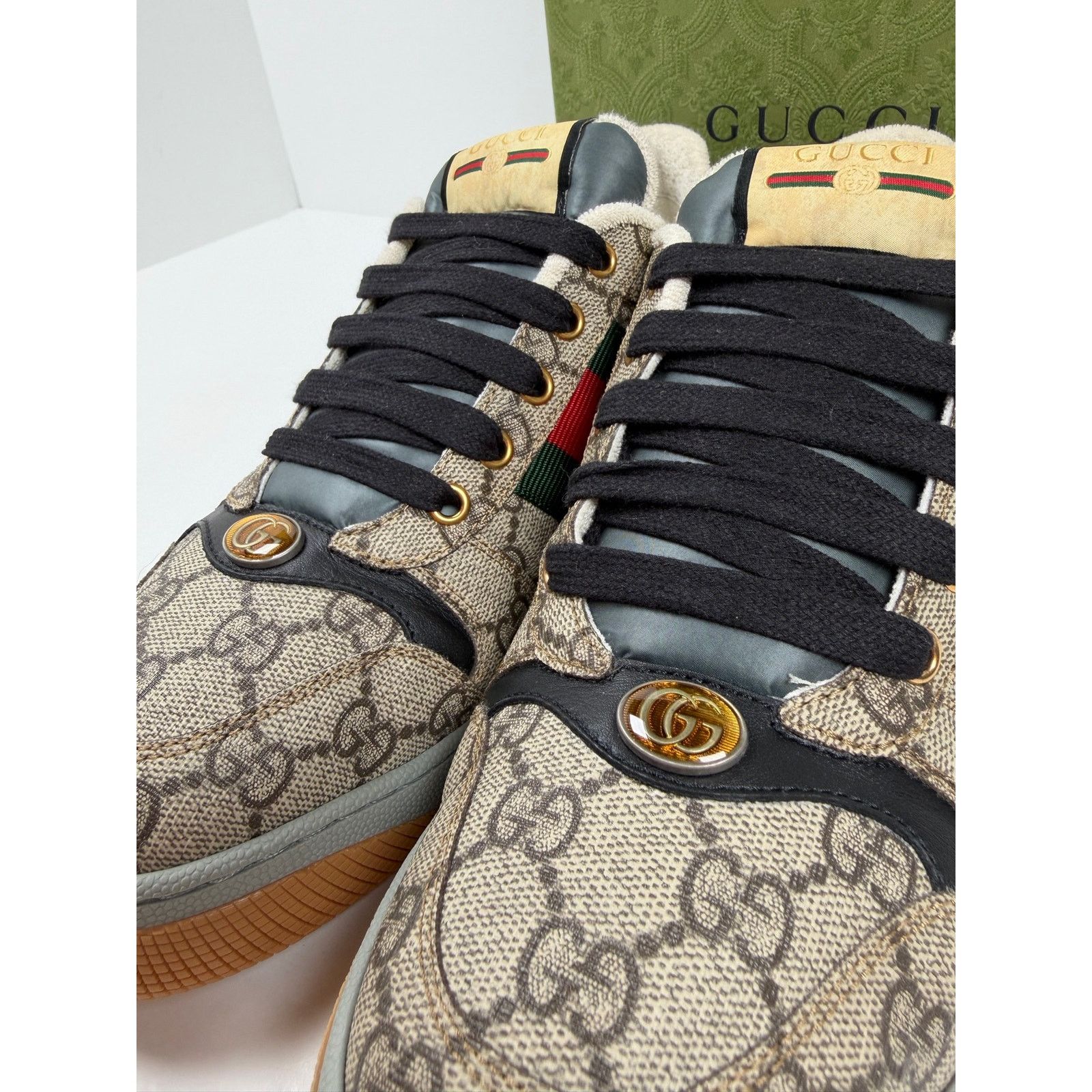Gucci Size 7.5US - Gucci Screener Low Top NEW Size US 7.5 / EU 40-41 - 4 Thumbnail