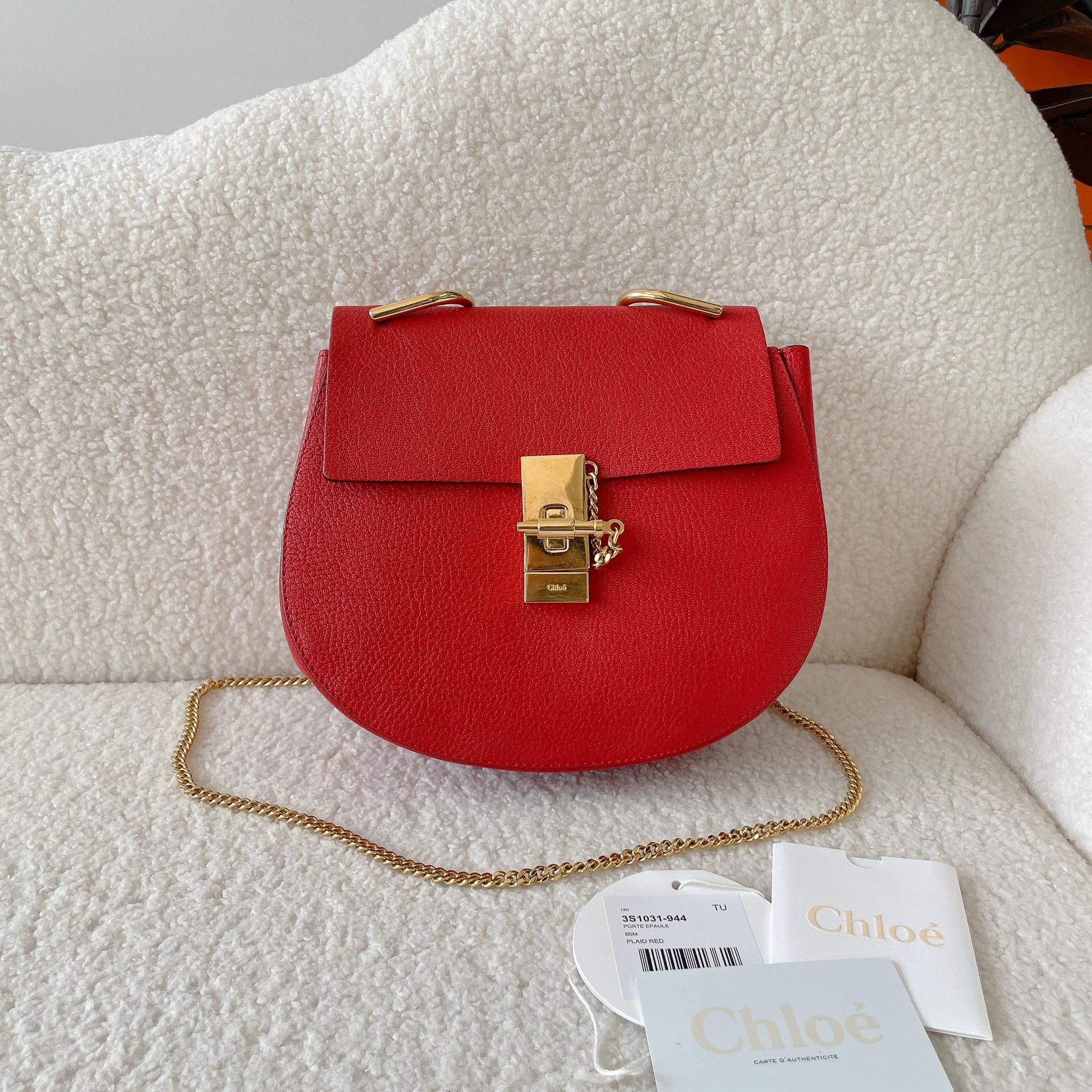 Chloe Chloe Red Drew Bag Vintage Size ONE SIZE - 1 Thumbnail