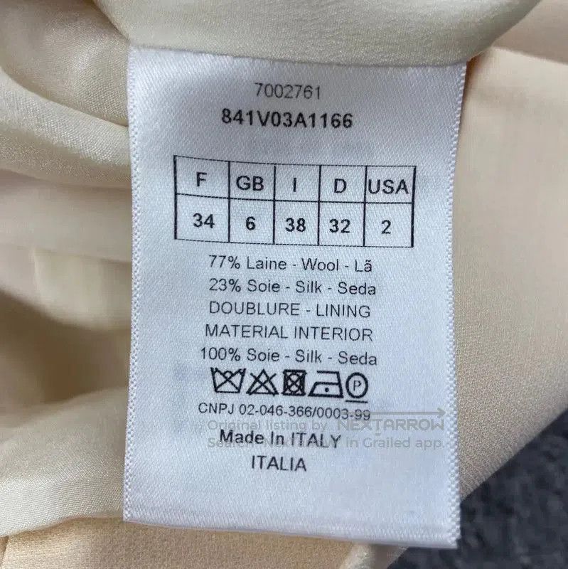 Dior Dior Women's Beige Wool Jacket . Size XS / US 0-2 / IT 36-38 - 5 Thumbnail