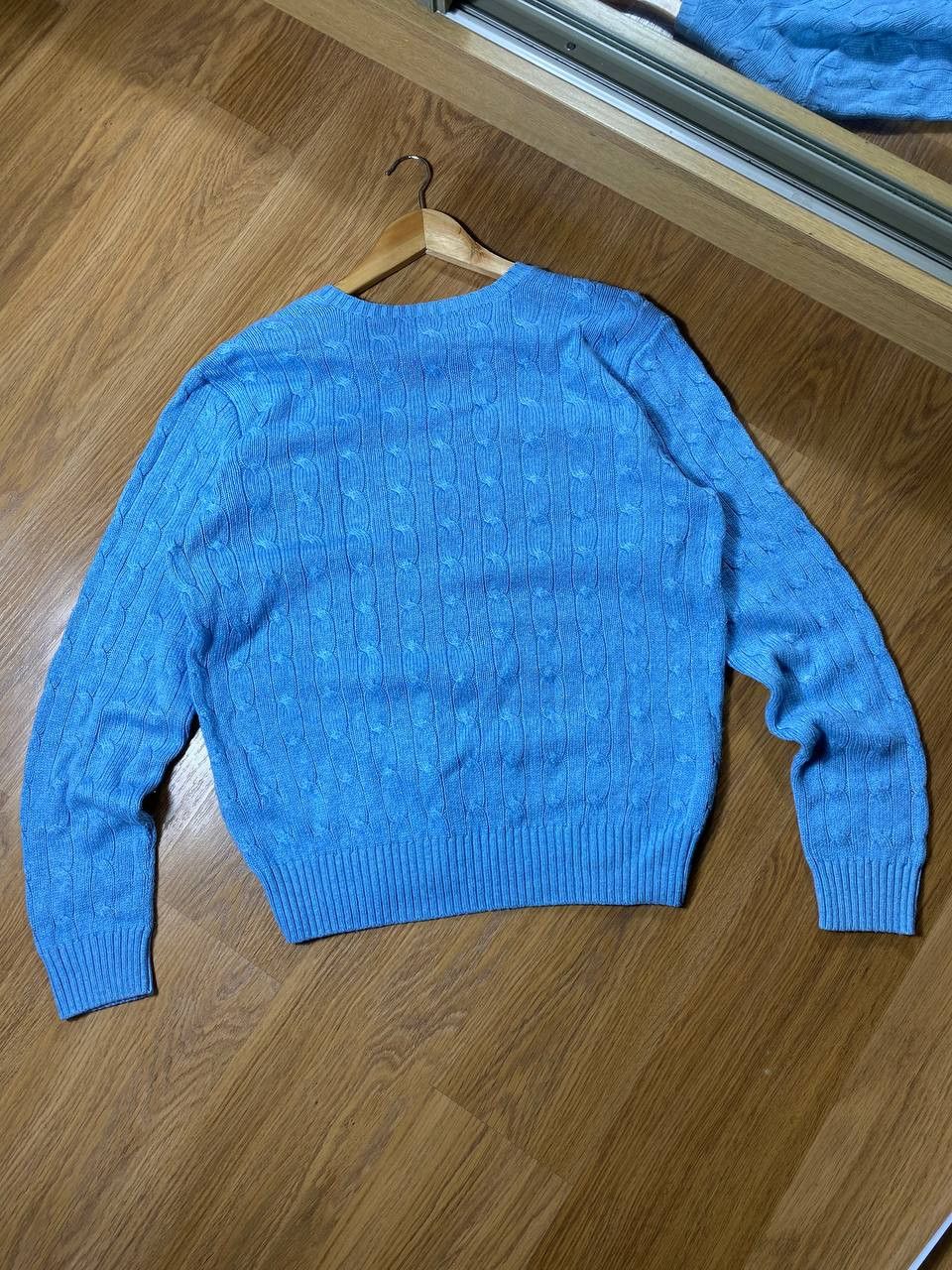 Polo Ralph Lauren POLO RALPH LAUREN Shawl Neck Cotton Sweater Size US M / EU 48-50 / 2 - 17 Thumbnail