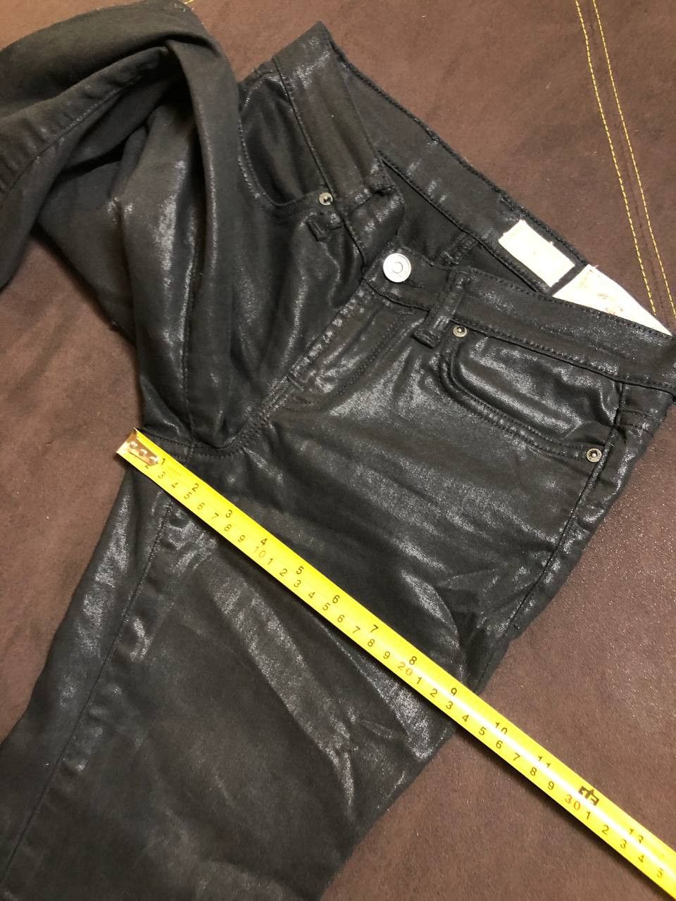 Allsaints ALL SAINTS SPITALFIELDS BRODIE LOW RISE CROPPED SKINNY Jeans Size 25" / US 0 / IT 36 - 7 Thumbnail