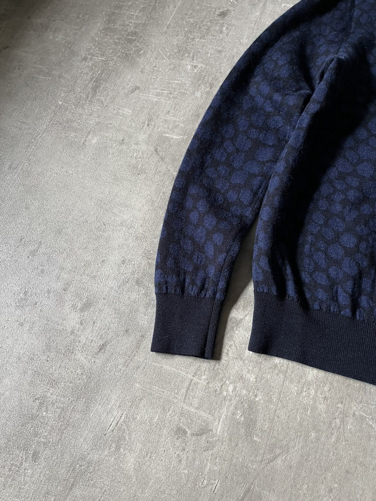 Acne Studios Acne Studios Clissold Animal print sweater wool Size US L / EU 52-54 / 3 - 4 Thumbnail