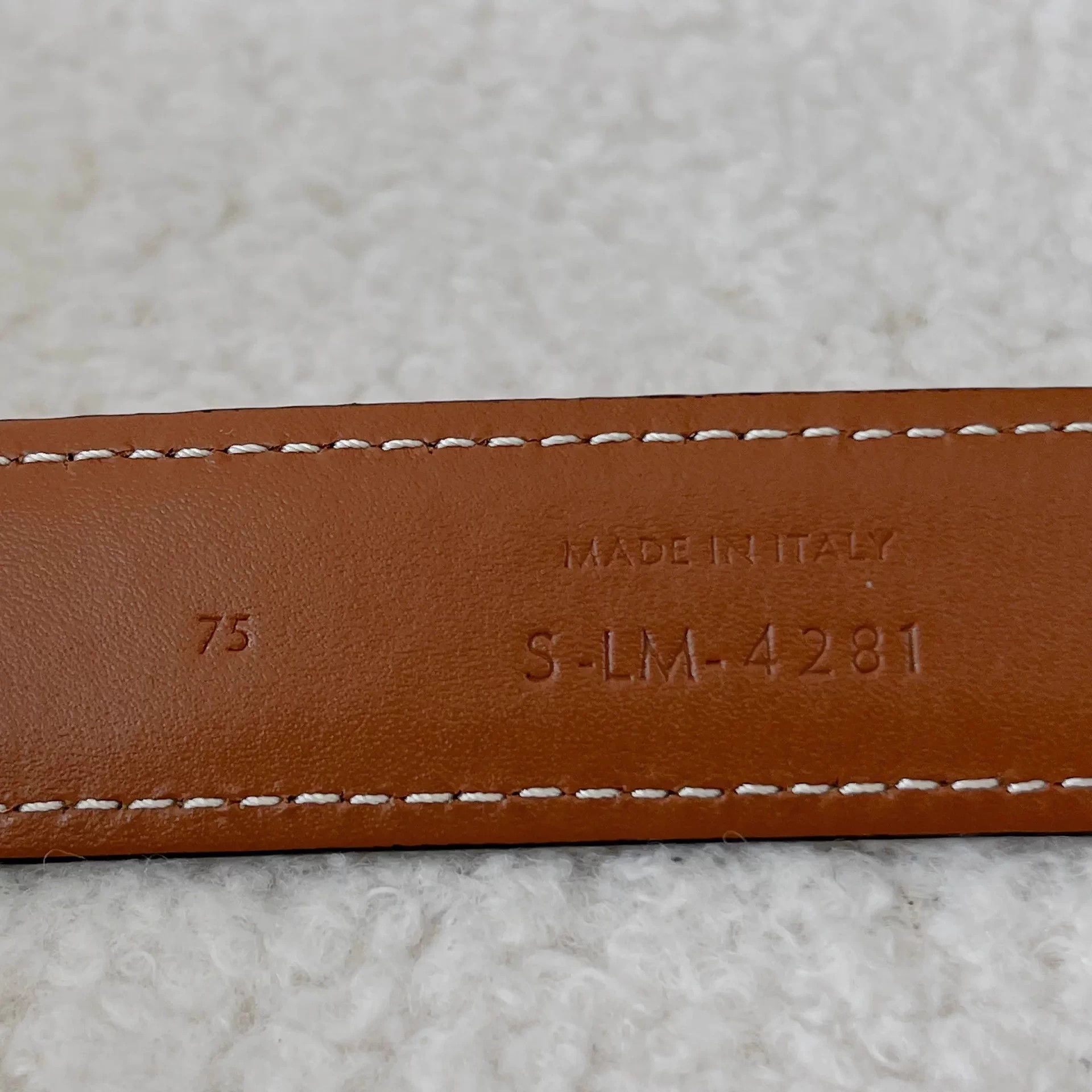 Celine Celine Triumph Belt Women's Brown 75 Size ONE SIZE - 8 Thumbnail