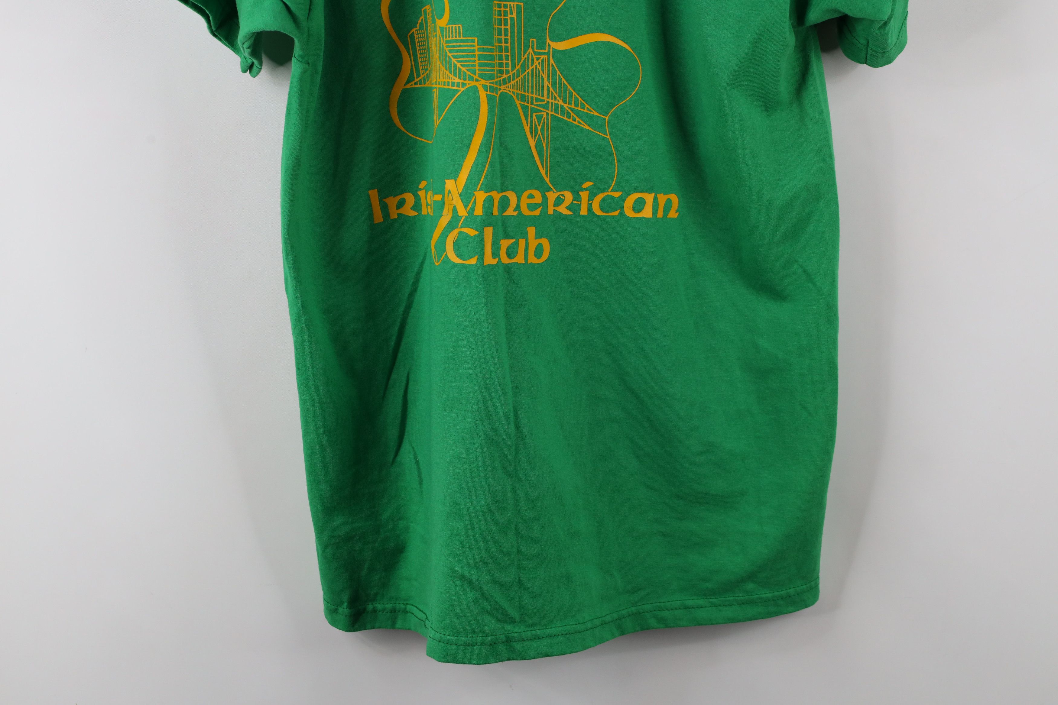 Vintage Vintage 90s Toledo Irish American Club Short Sleeve T-Shirt Size US L / EU 52-54 / 3 - 9 Thumbnail