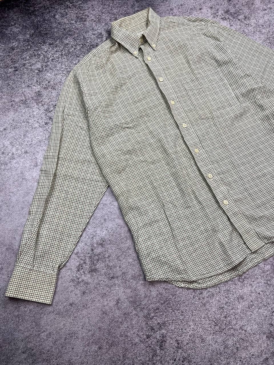 Burberry Vintage 90s Burberrys Shirt Button Ups Checker Shirt Rare Size US L / EU 52-54 / 3 - 2 Thumbnail