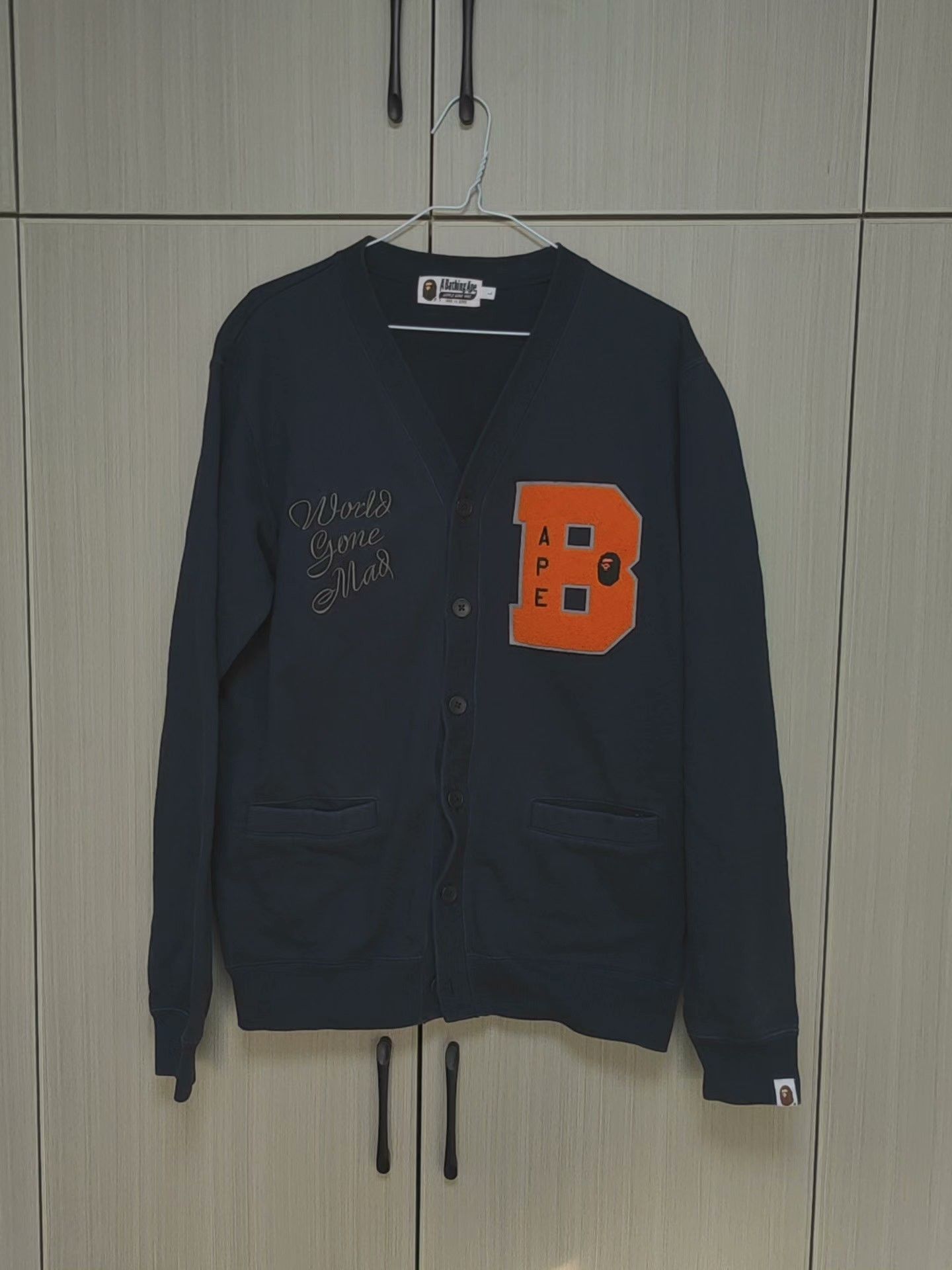 Bape Bape Orange Sweater L Women Size L / US 10 / IT 46 - 1 Thumbnail