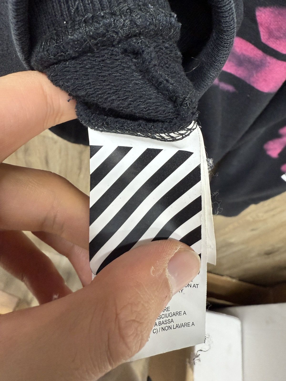 Off-White Off White Black Pull Over Hoodie Size US S / EU 44-46 / 1 - 6 Thumbnail