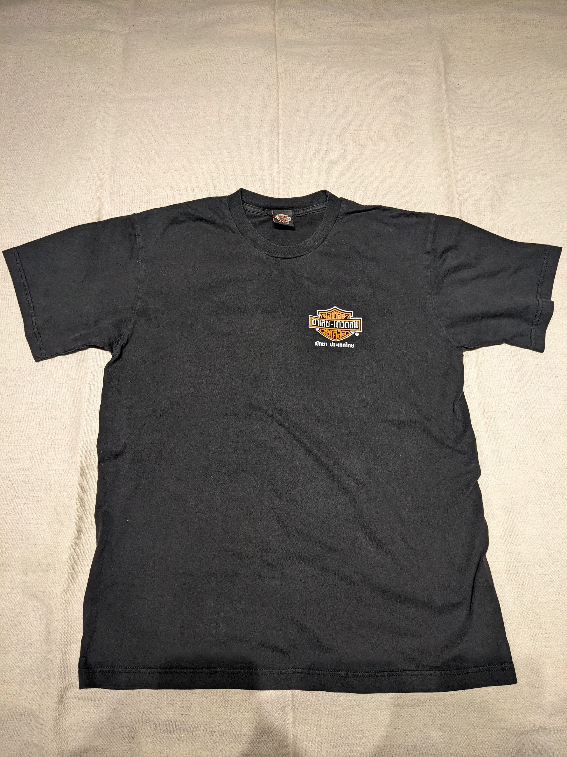 Harley Davidson Vintage Harley Davidson Holoubek Thailand Logo men's L Size US L / EU 52-54 / 3 - 3 Thumbnail