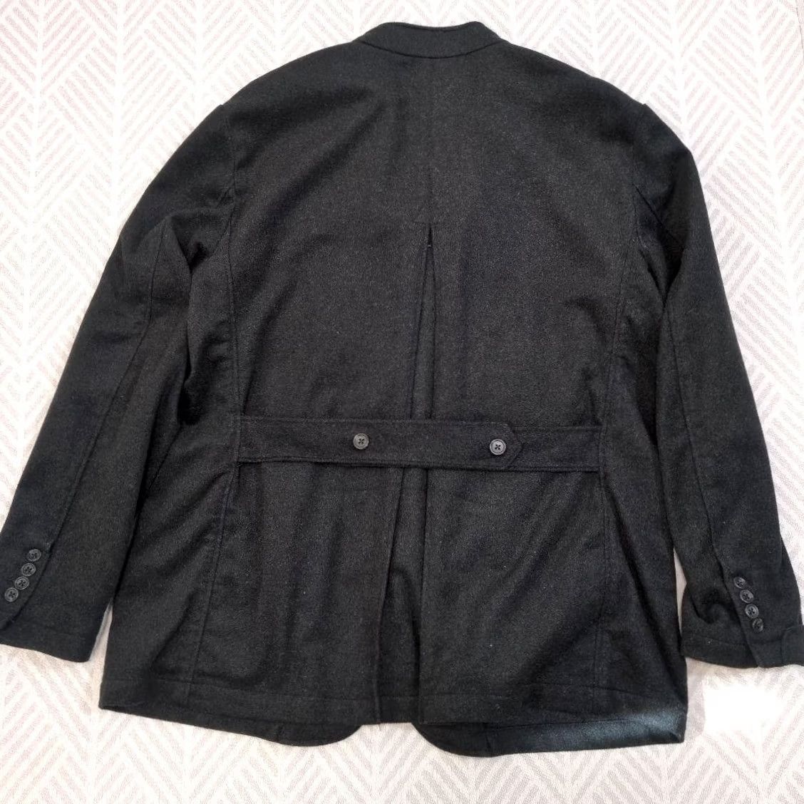 Engineered Garments ENGINEERED GARMENTS GRIM JACKET MEN XL DARK GREEN POLYESTER, REGULAR SIZE, ZIPPER? BUTTON, USED Size US XL / EU 56 / 4 - 5 Thumbnail