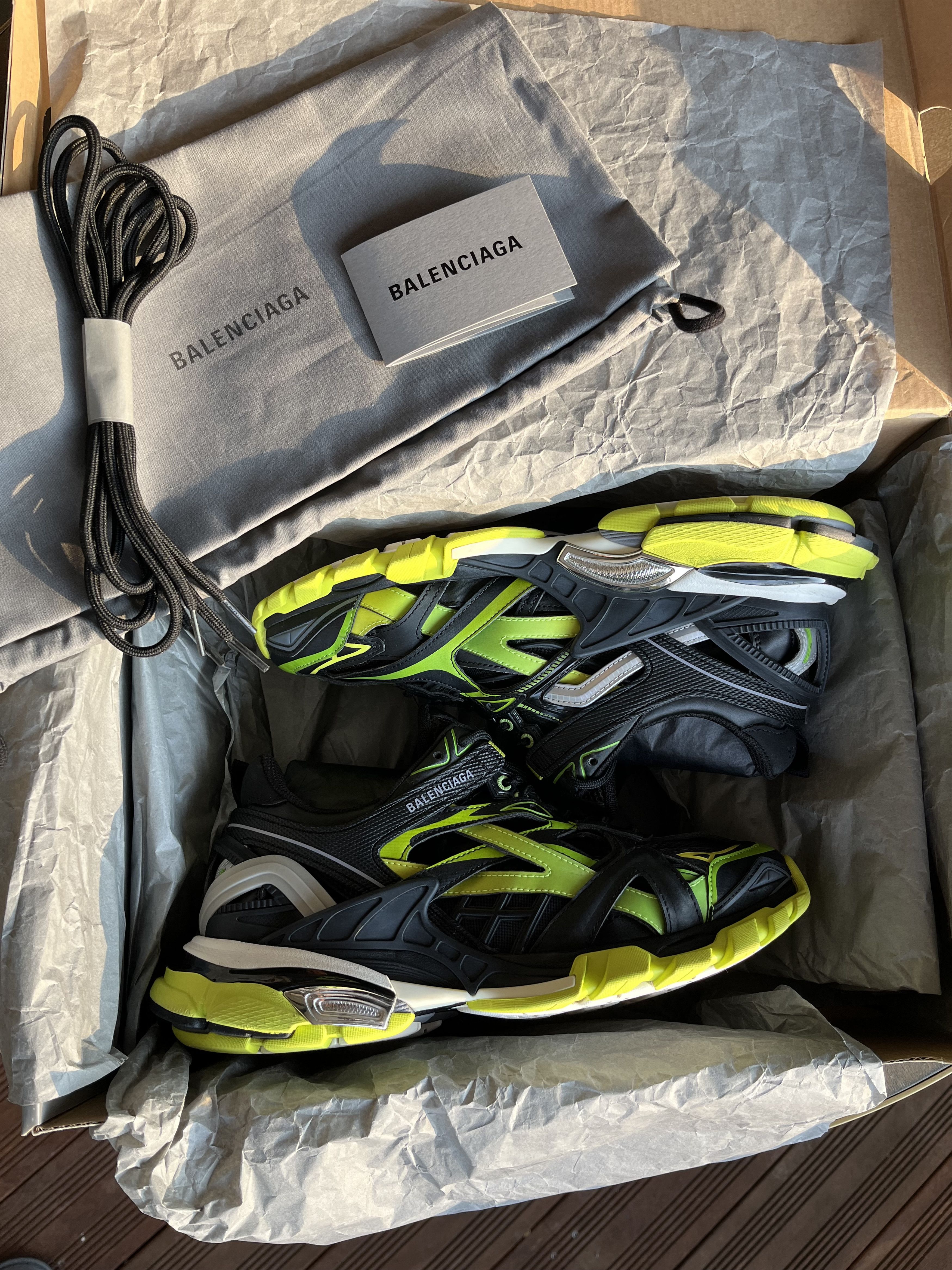 Balenciaga Balenciaga Track 2 Black Green Size US 8.5 / EU 41-42 - 3 Thumbnail