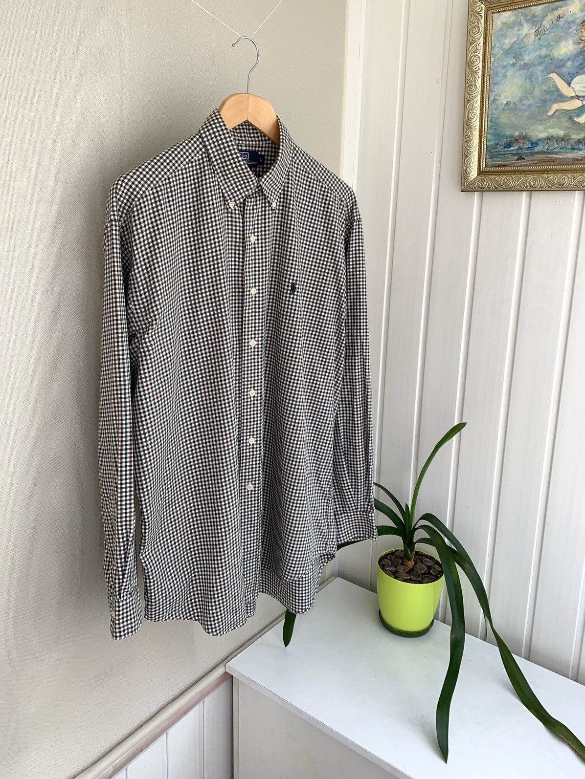 Polo Ralph Lauren Polo Ralph Lauren Vintage Long Sleeve Button Shirt Size L Size US L / EU 52-54 / 3 - 1 Thumbnail