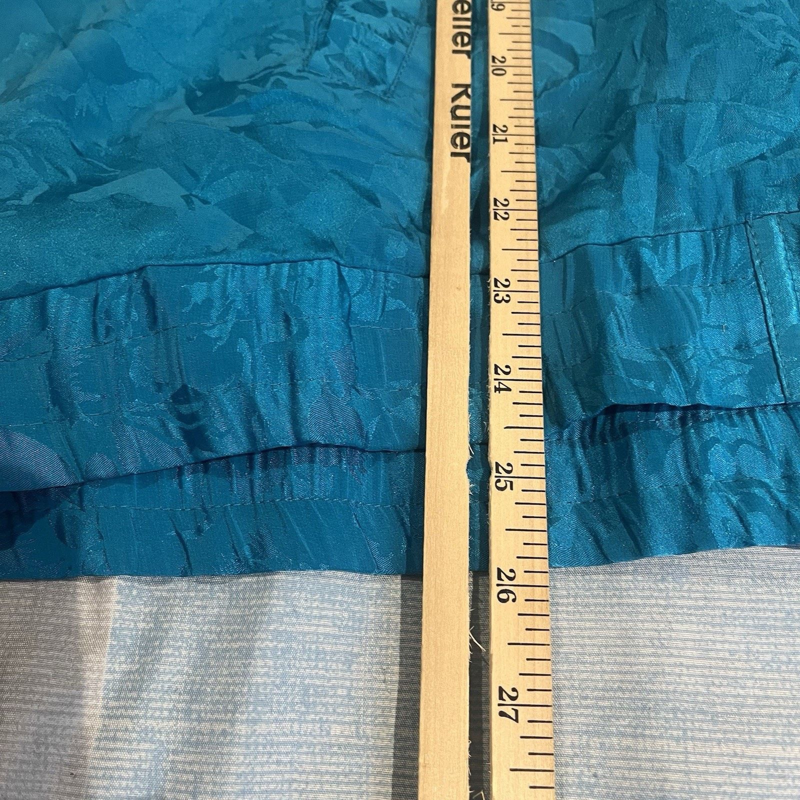Other Mureli women's XL blue all over 100% silk zip windbreaker Size XL / US 12-14 / IT 48-50 - 4 Thumbnail