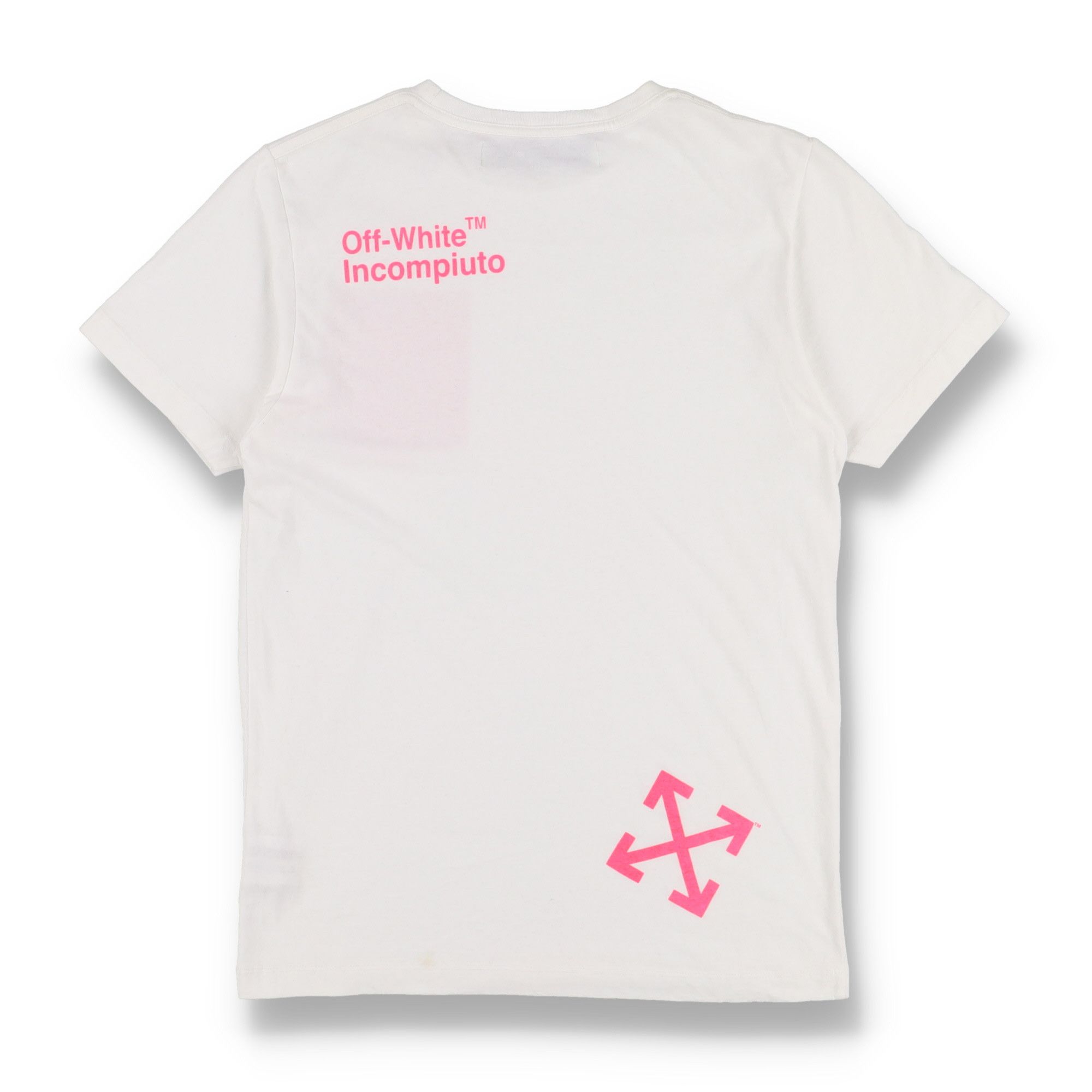 Off-White White Halftone Arrows Logo T-Shirt Size US M / EU 48-50 / 2 - 10 Thumbnail