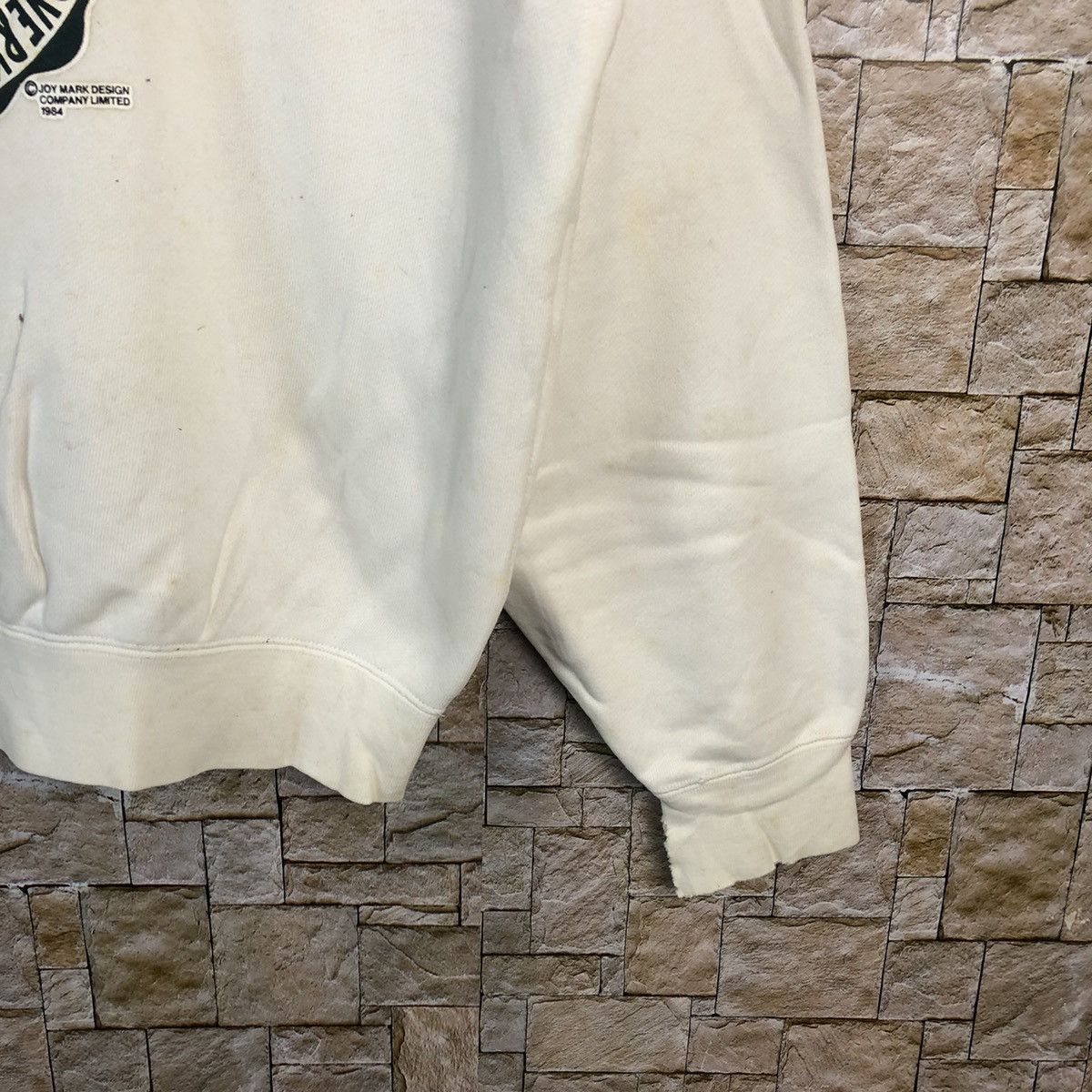 Vintage 1984 New York Papa vintage White Sweatshirt #A554 Size US M / EU 48-50 / 2 - 8 Thumbnail