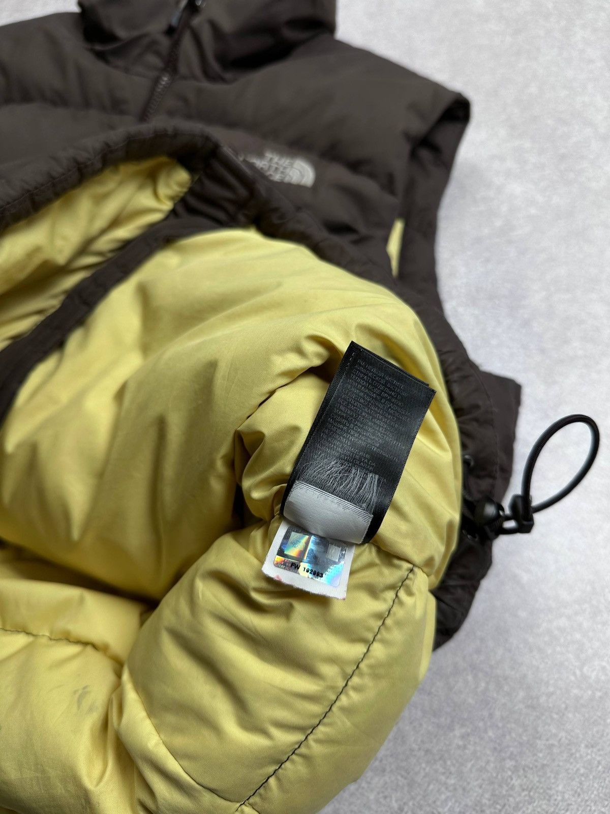 The North Face 🤎 Vintage The North Face Brown Puffer Goose Vest M Size M / US 6-8 / IT 42-44 - 5 Thumbnail