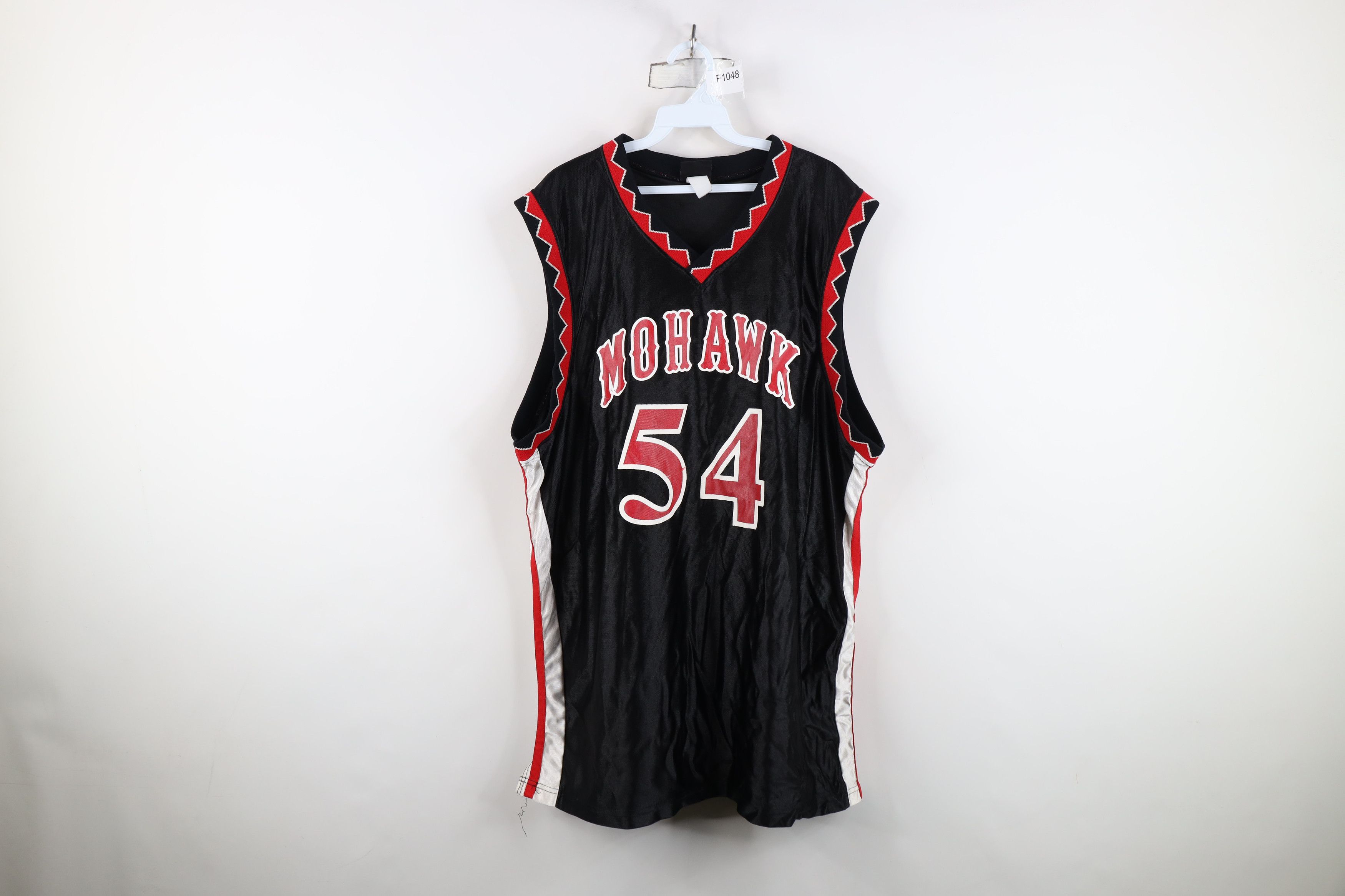 Vintage Vintage 90s Wilson Basketball Striped Geometric #54 USA Size US XXL / EU 58 / 5 - 1 Thumbnail